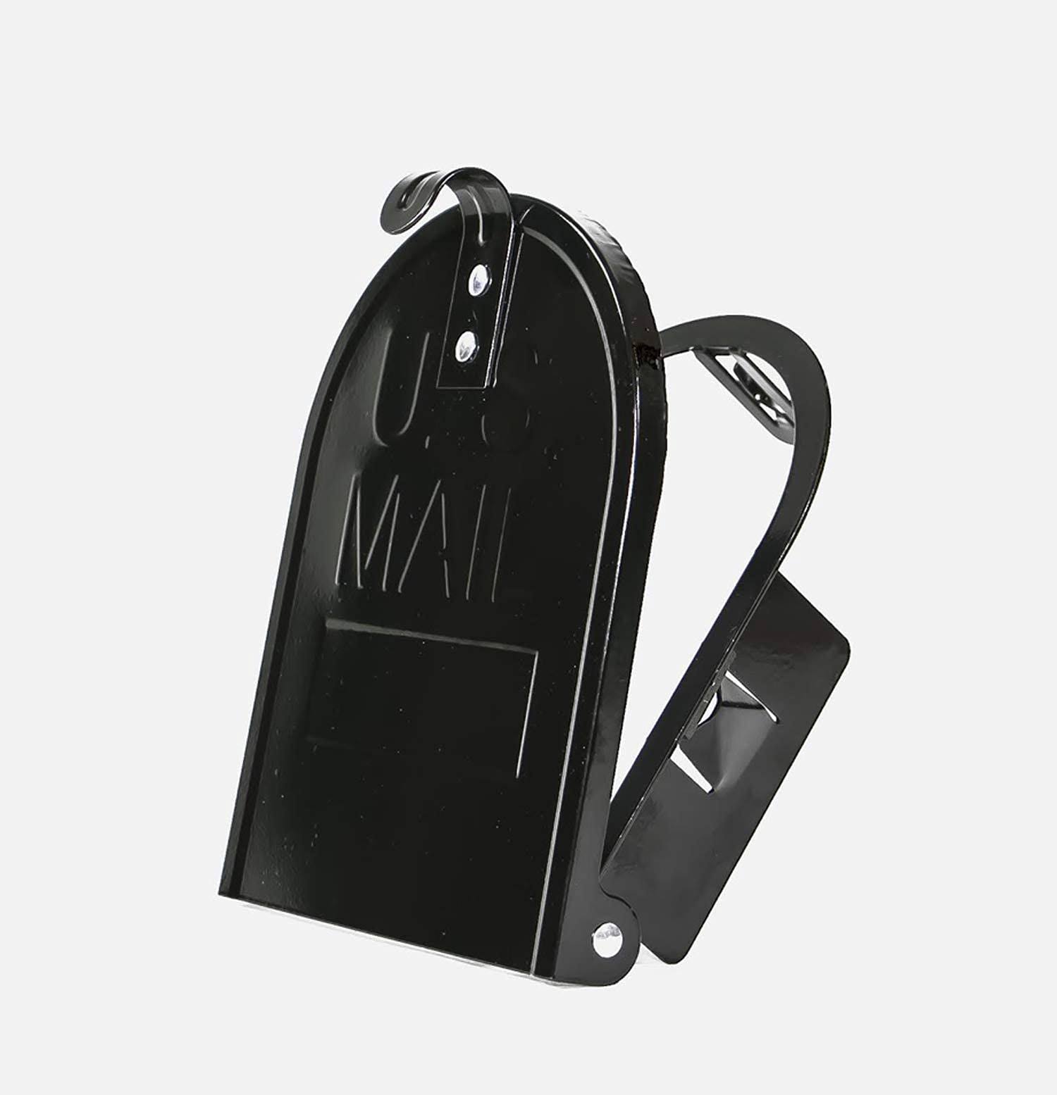 6 14 inch Retrofit Mailbox Door Replacement - Black