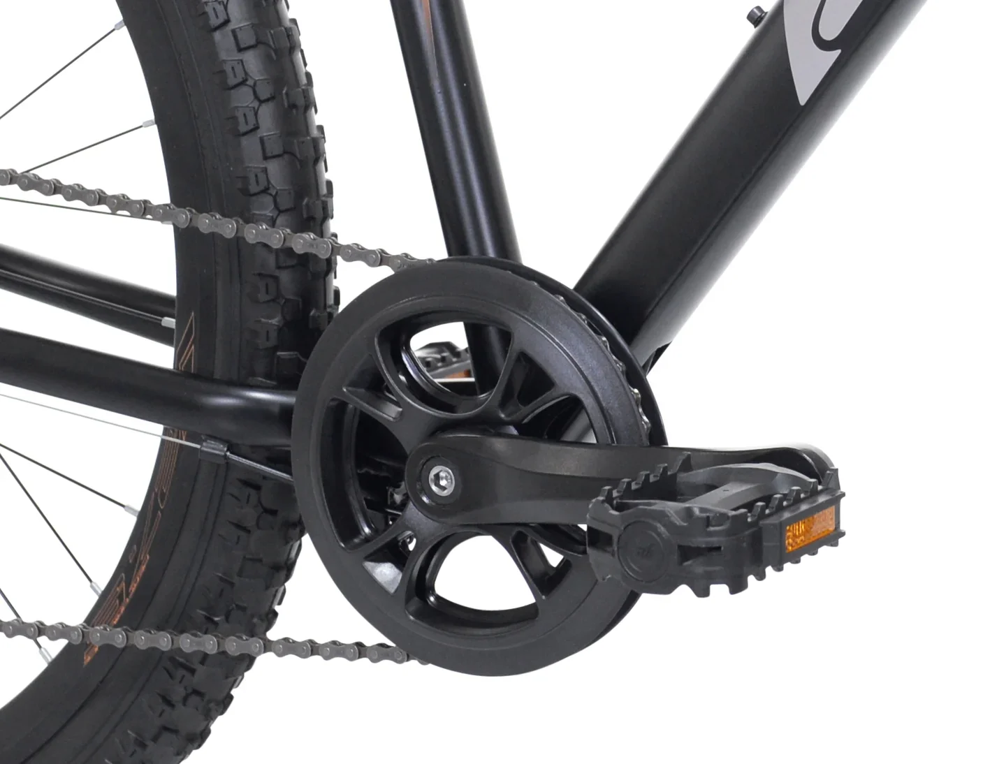 Ozark Trail 27.5 Vibe Mountain Bicycle, Small Frame, Fits Riders 5'0 - 5'6, Black, Adult, Unisex