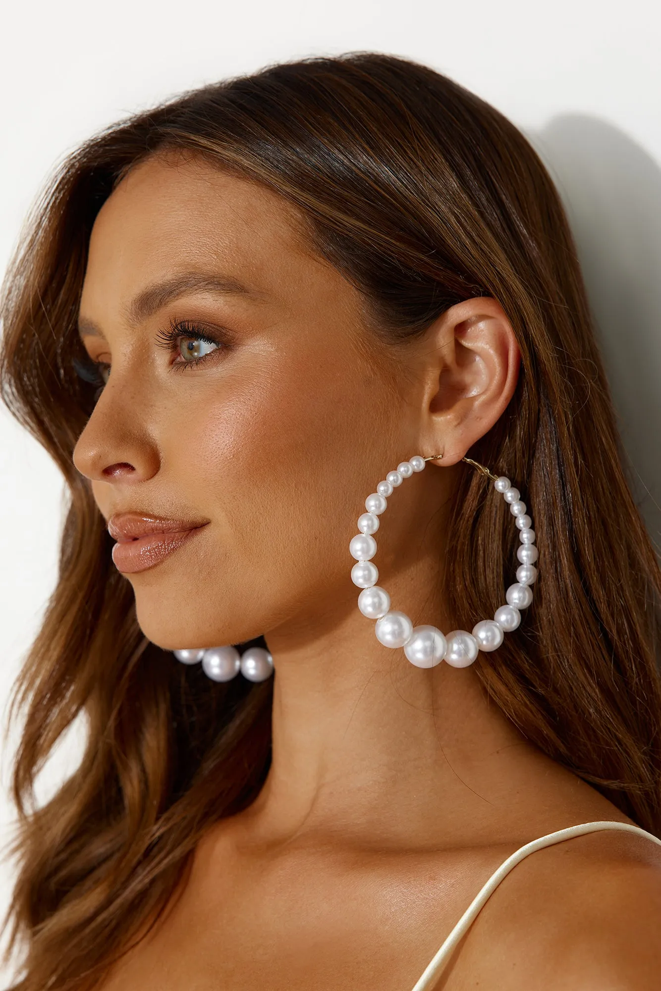 Stylish Statement Earrings Gold