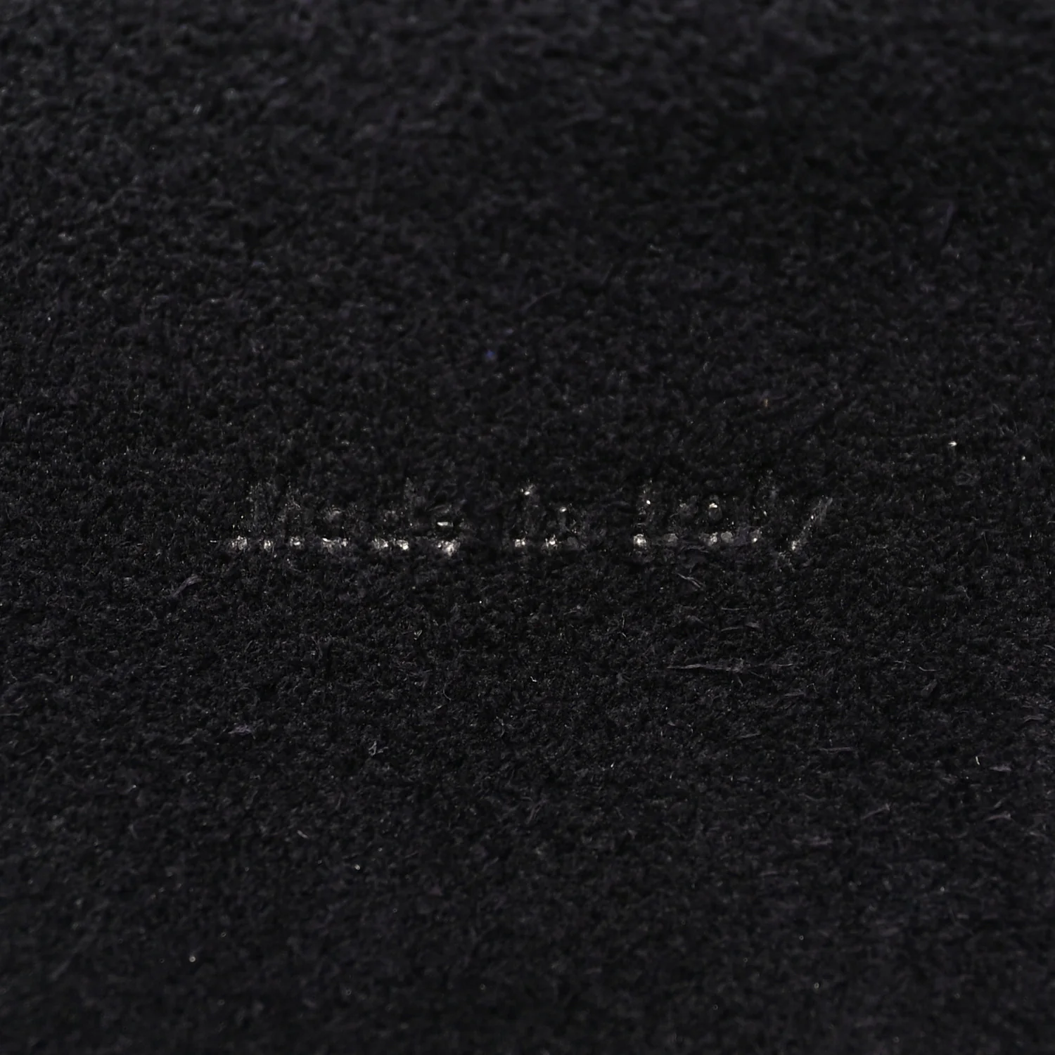 Grained Calfskin Mini Belt Bag Black