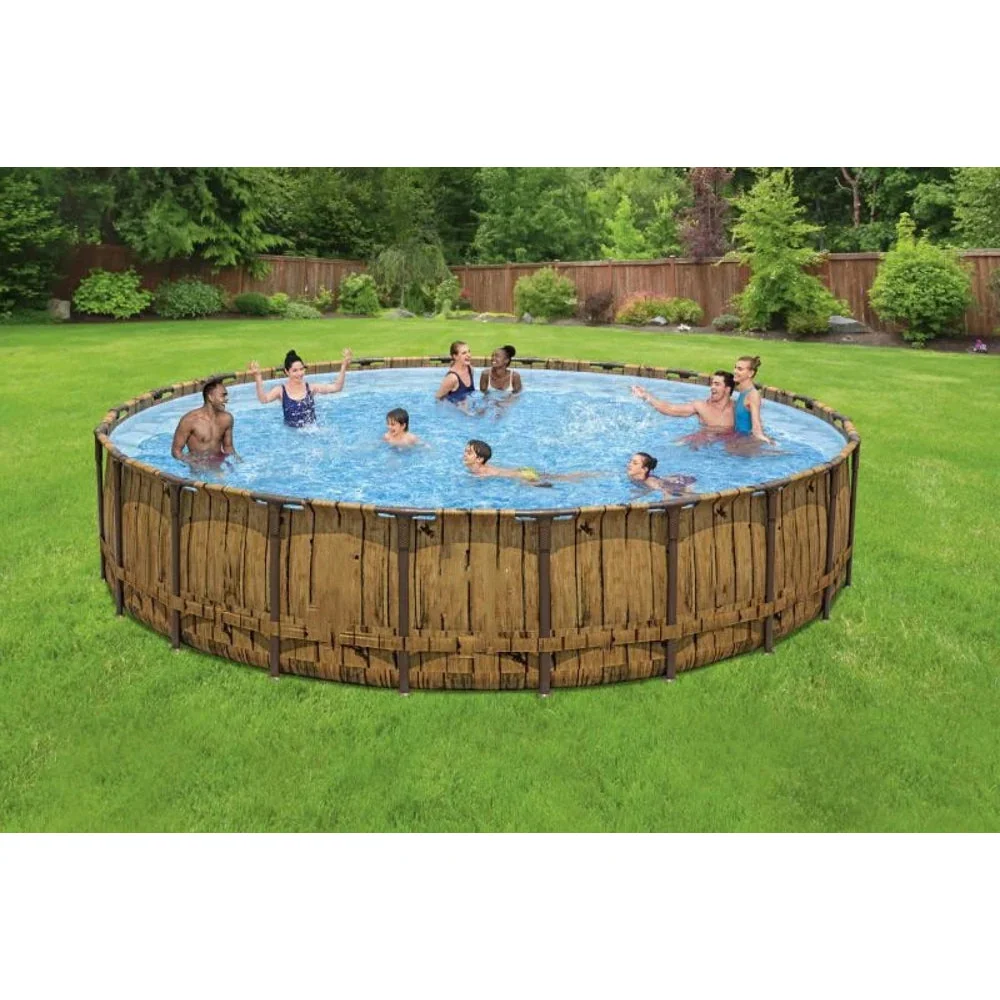 22' X 52QUOT; Round Above Ground Pool Set