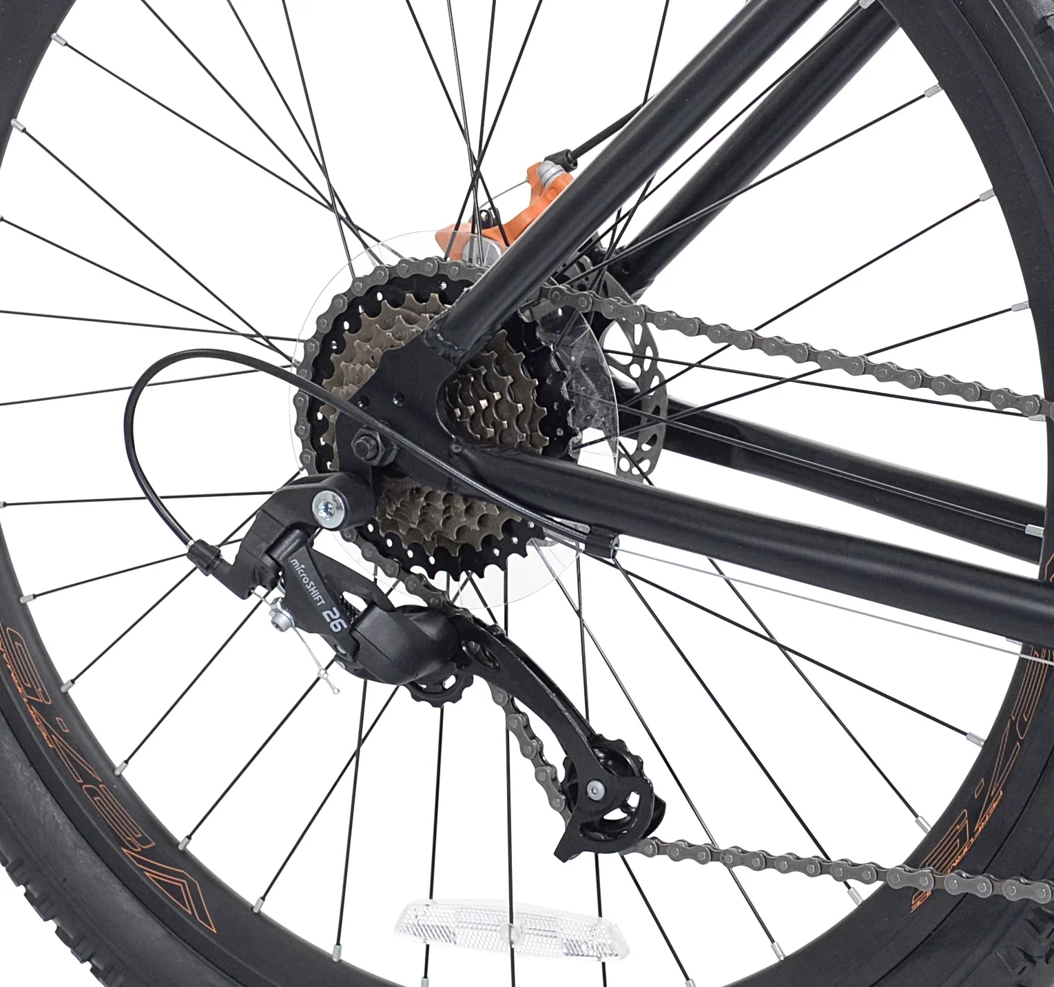 Ozark Trail 27.5 Vibe Mountain Bicycle, Small Frame, Fits Riders 5'0 - 5'6, Black, Adult, Unisex