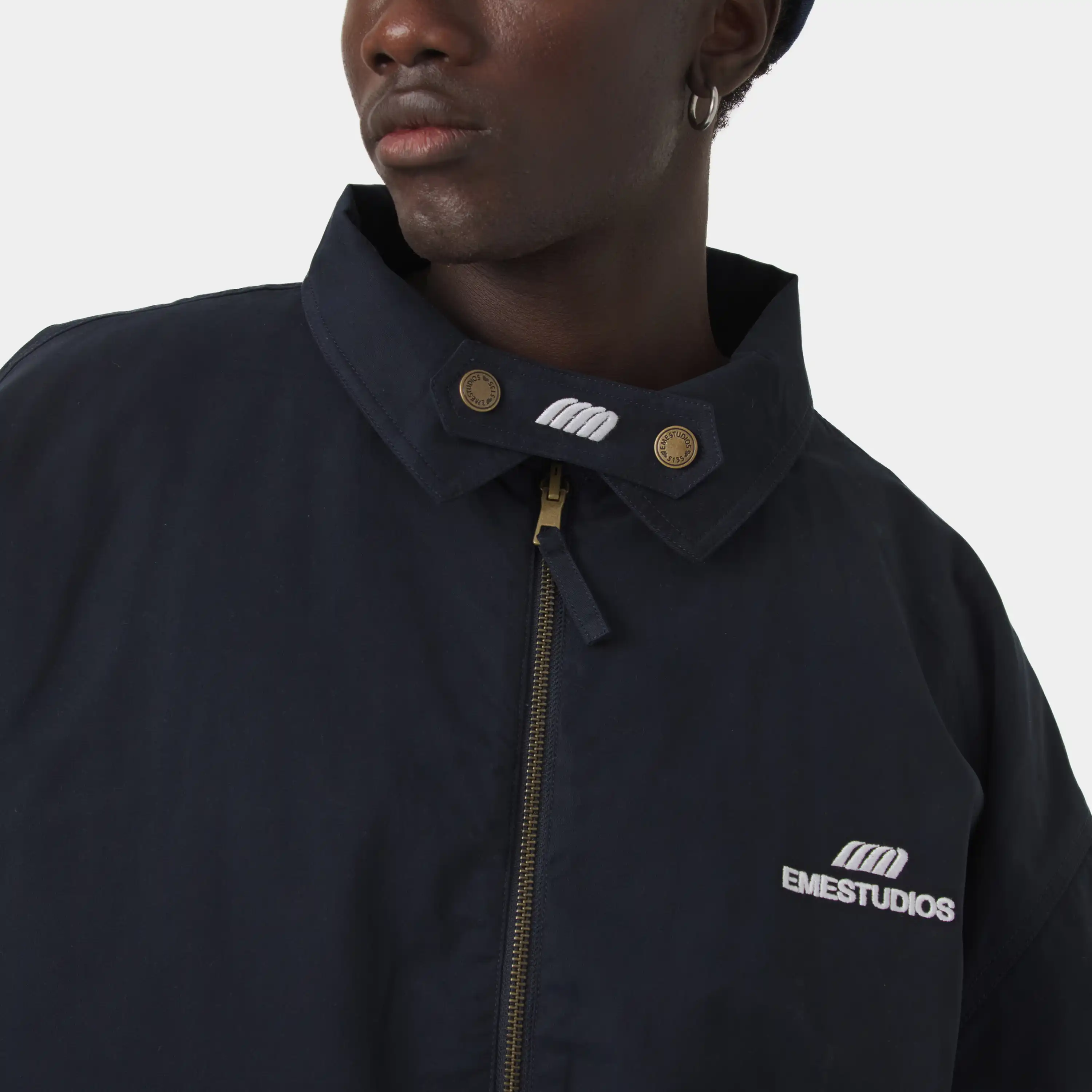 Chulo G Navy Reverse Coat