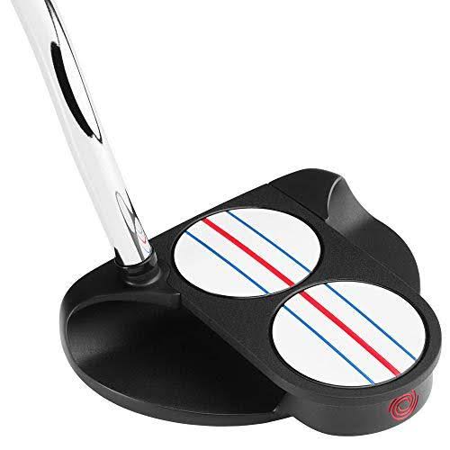 Putter à trois pistes pour deux balles