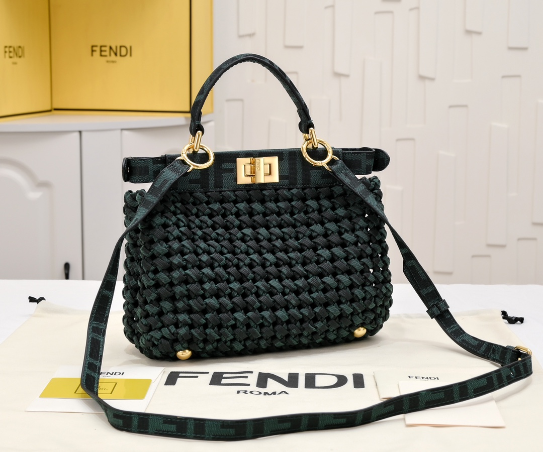Fen peekaboo new arrival tote bag size : 23*7*18cm