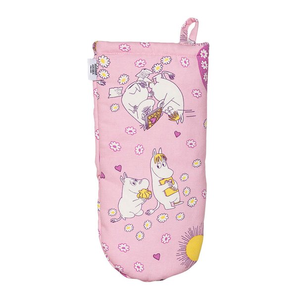 Mummi grytevott 15x34 cm Kjærester rosa