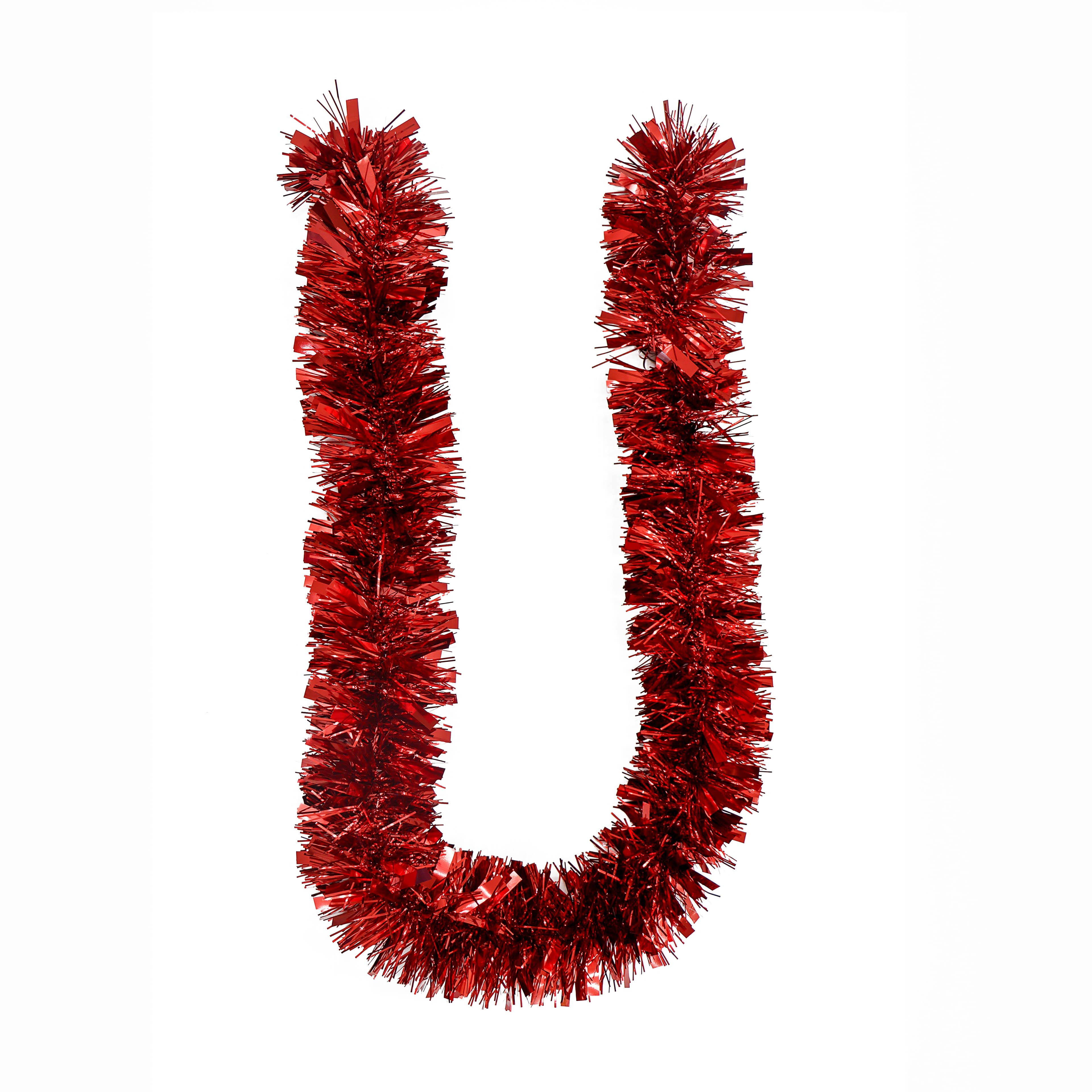 6ft Red Tinsel Garland by Ashland | Michaels