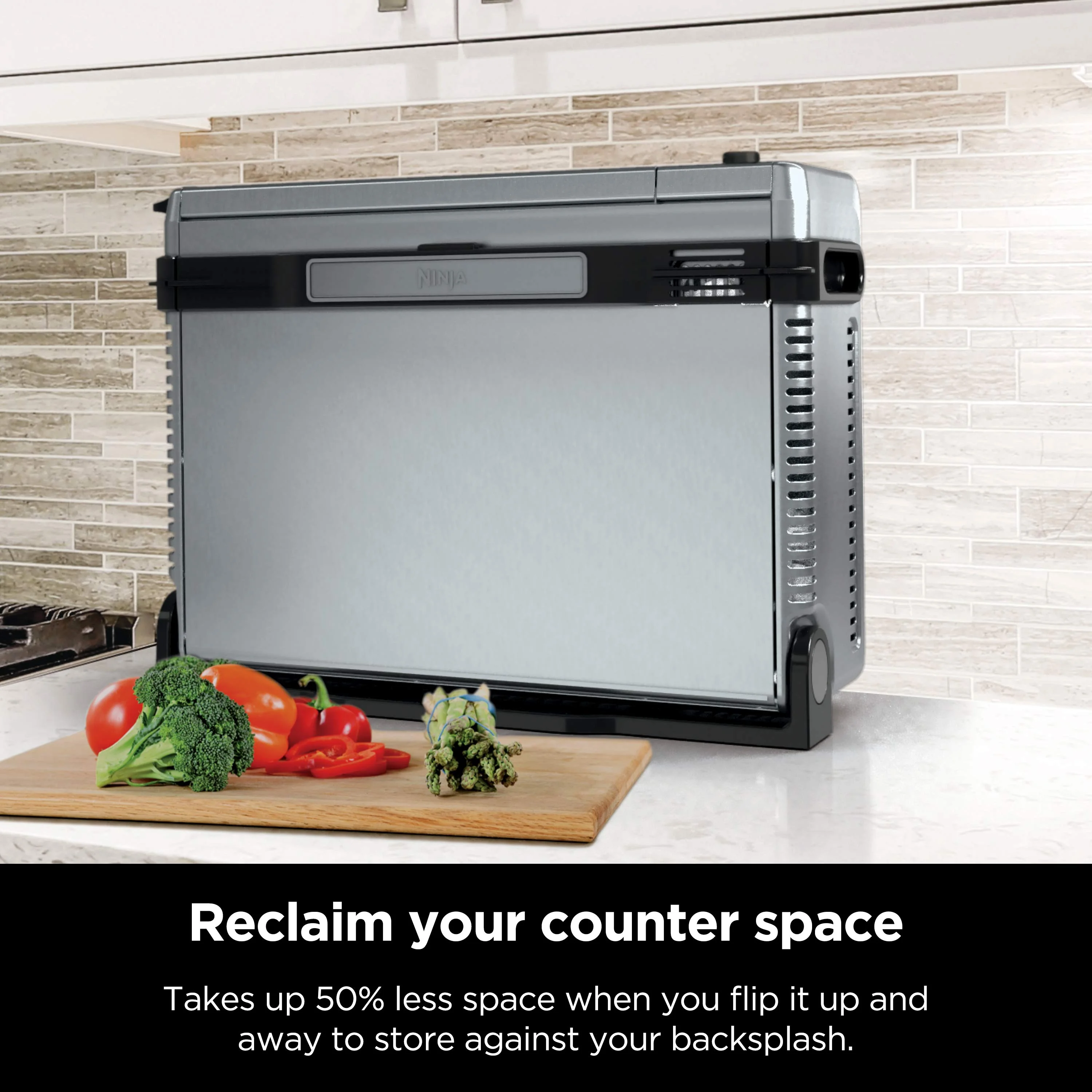 Foodi 6-in-1 Digital Air Fry Oven, Air Fryer, Convection Oven, Toaster, with Digital Crisp Control Technology, Compact Size, Stainless, SP080 - Image 6