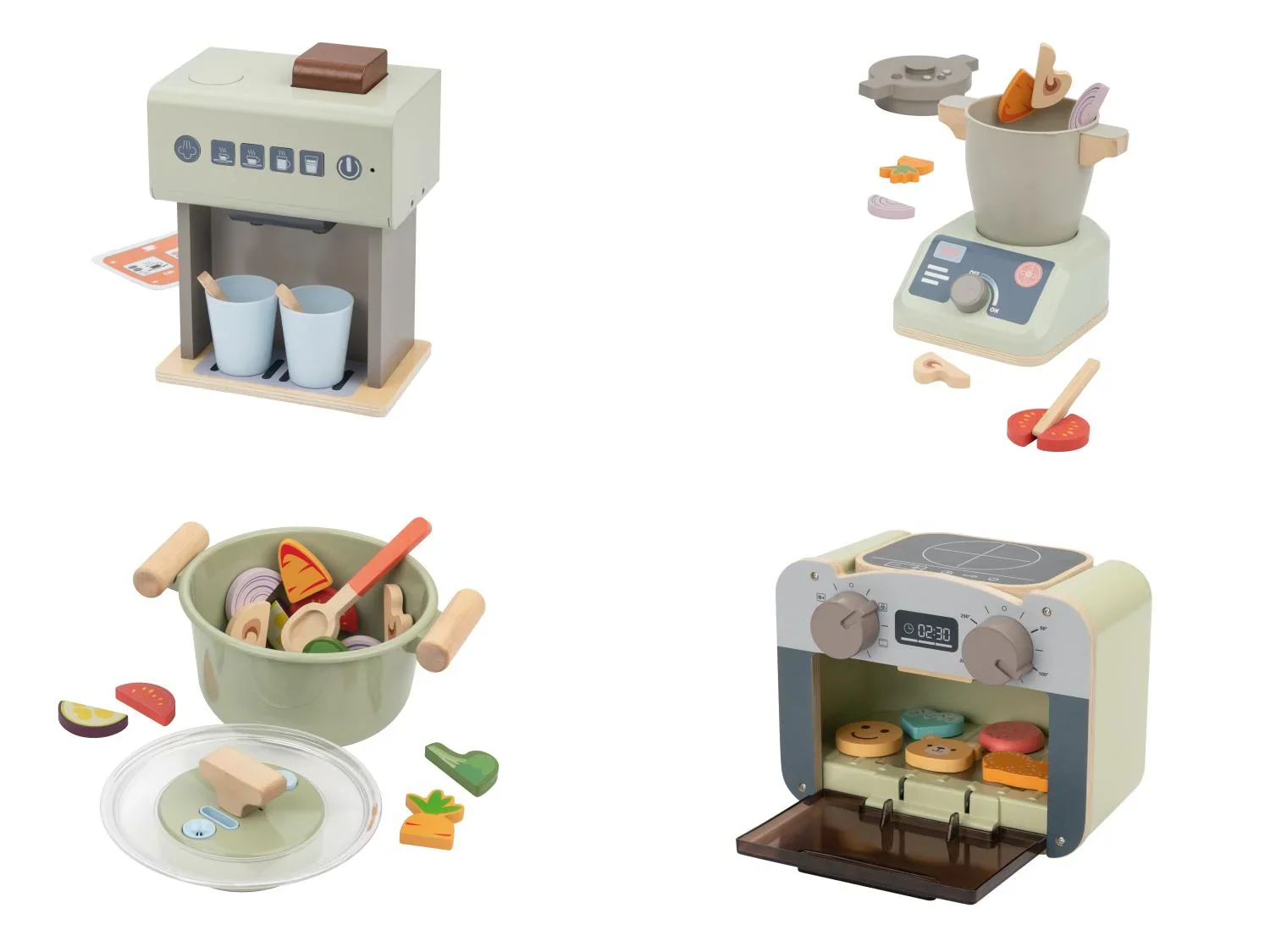 lupilu Jouet accessoire de cuisine bois