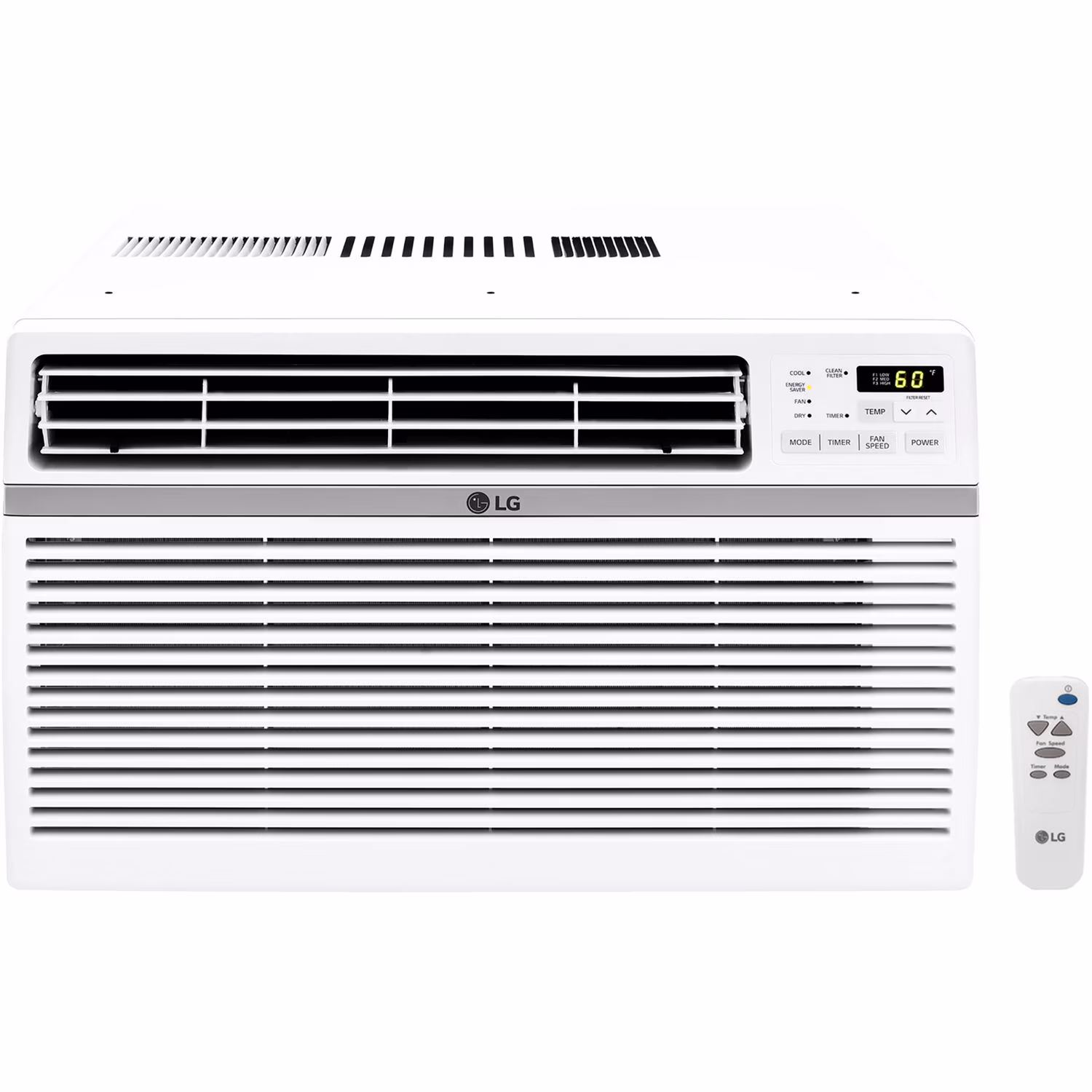 8,000 BTU 340 Sq ft Window Air Conditioner with Remote Control, White, LW8016ER(8000) - Image 3