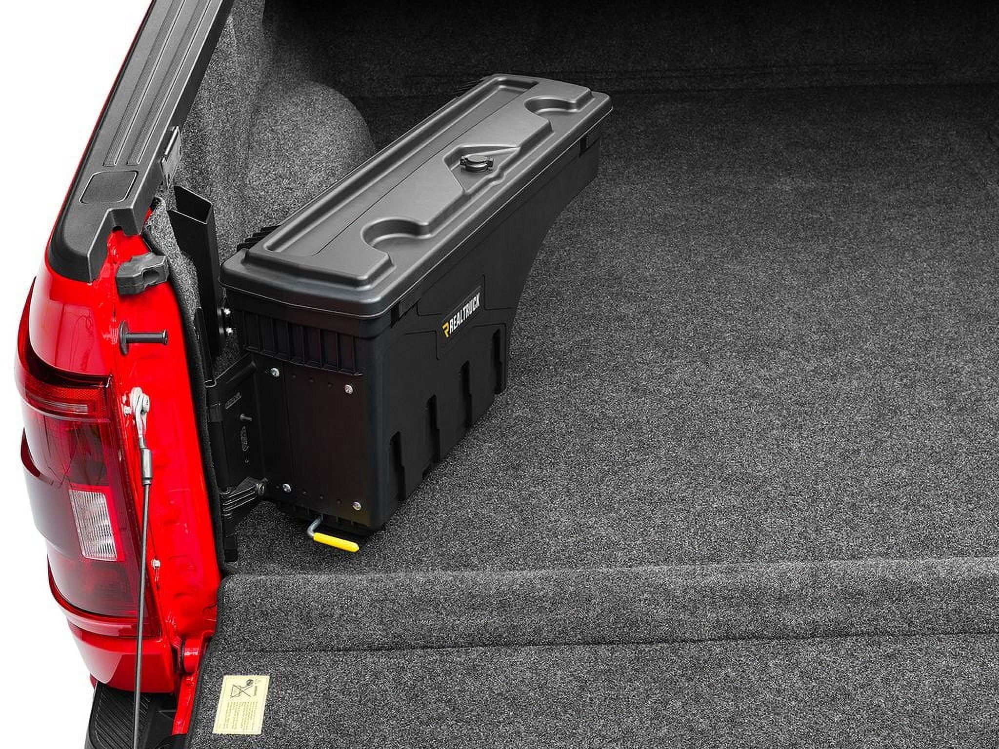 RealTruck UnderCover Swing Case Truck Bed Toolbox Fits 2007-2019 Chevy/GMC Silverado/Sierra 2500/3500HD Drivers Side