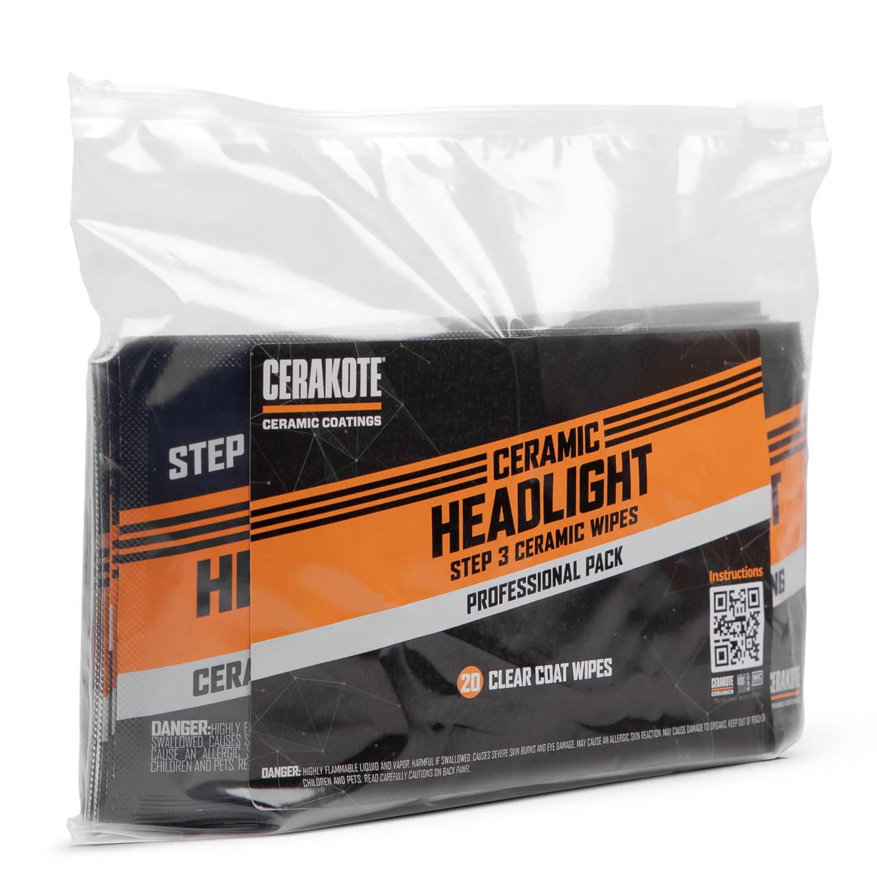 Headlight Step 3 Pro Pack 20 Count Wipes