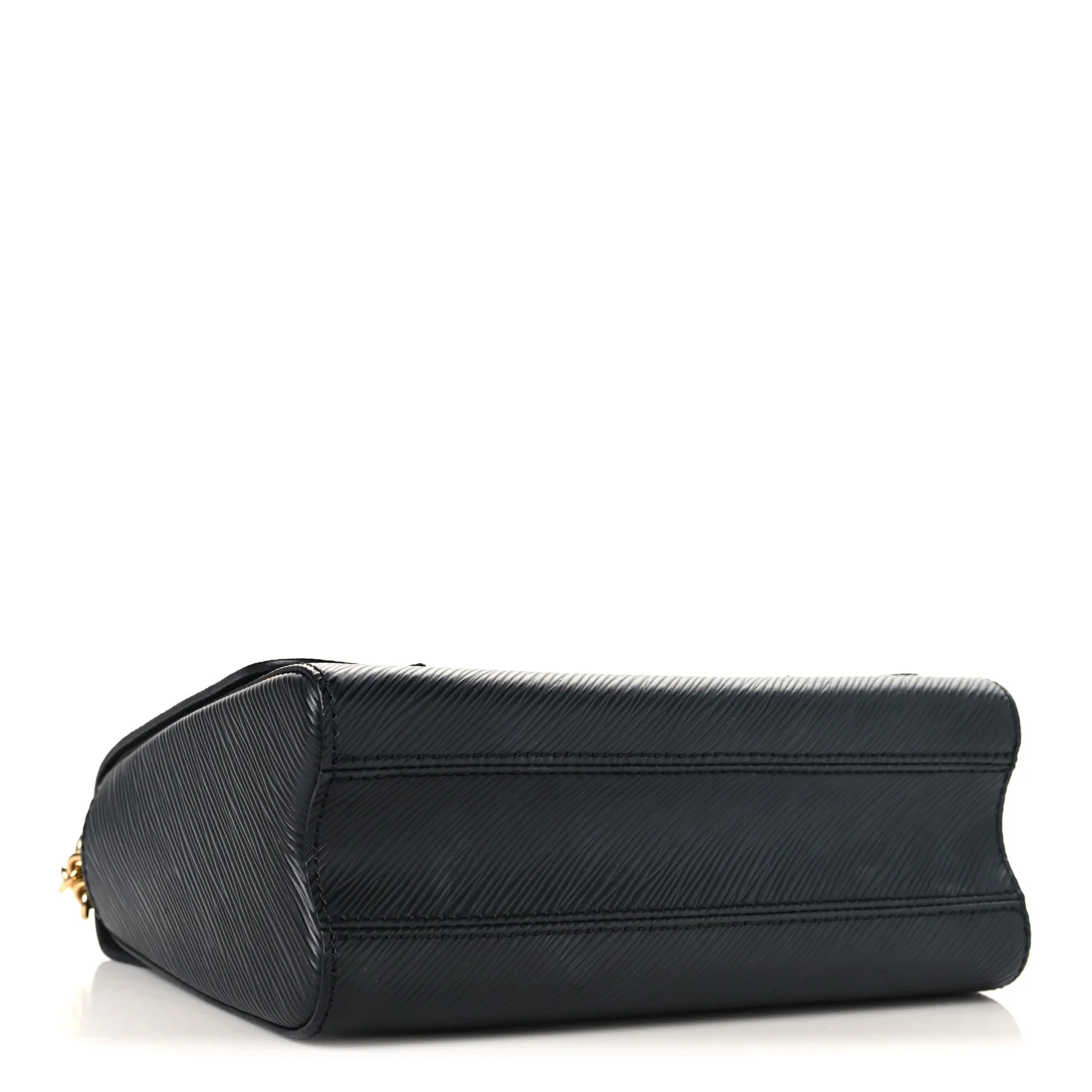 Epi Flowers Twist Shoulder Bag MM  Black