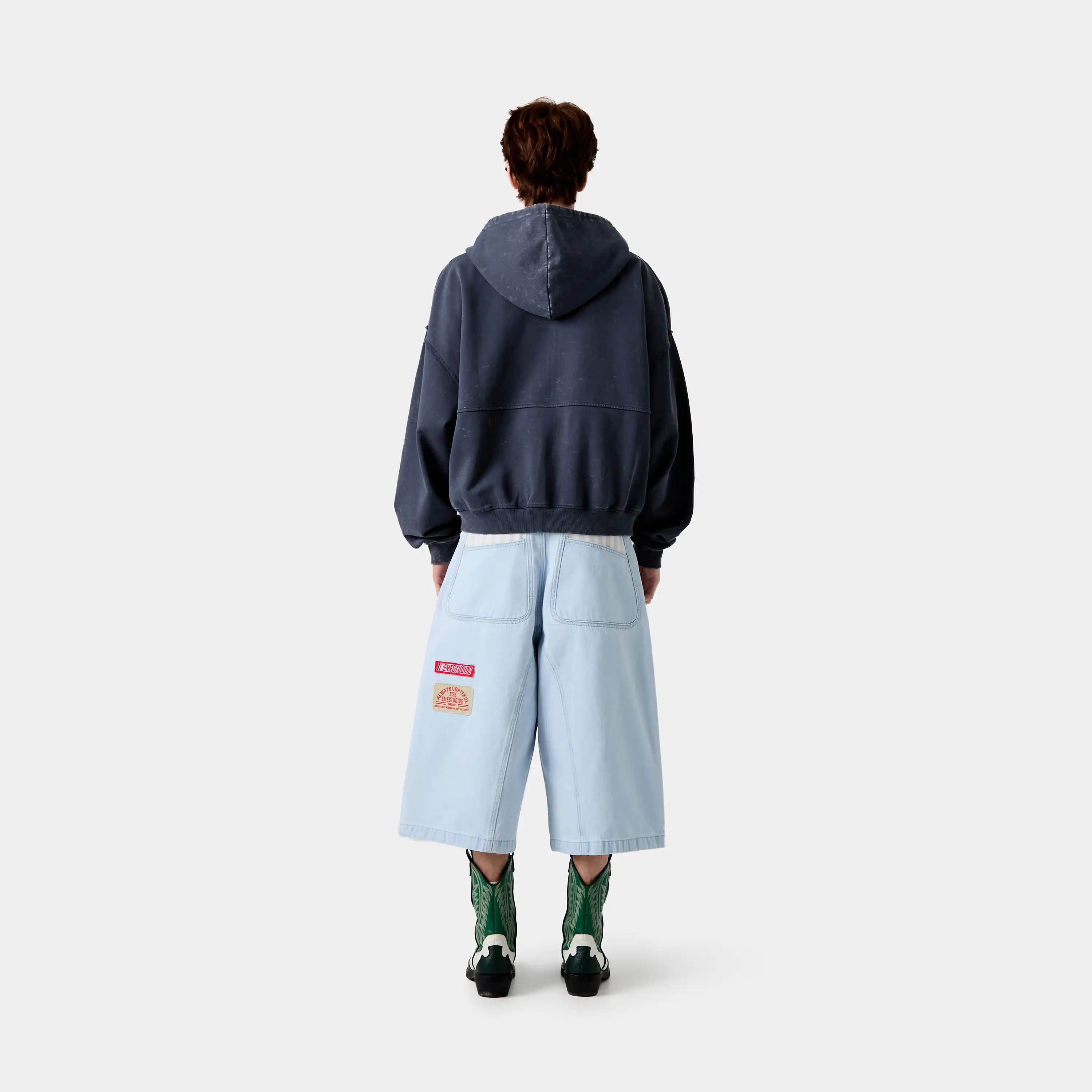 Min Ombre Blue Full Zip