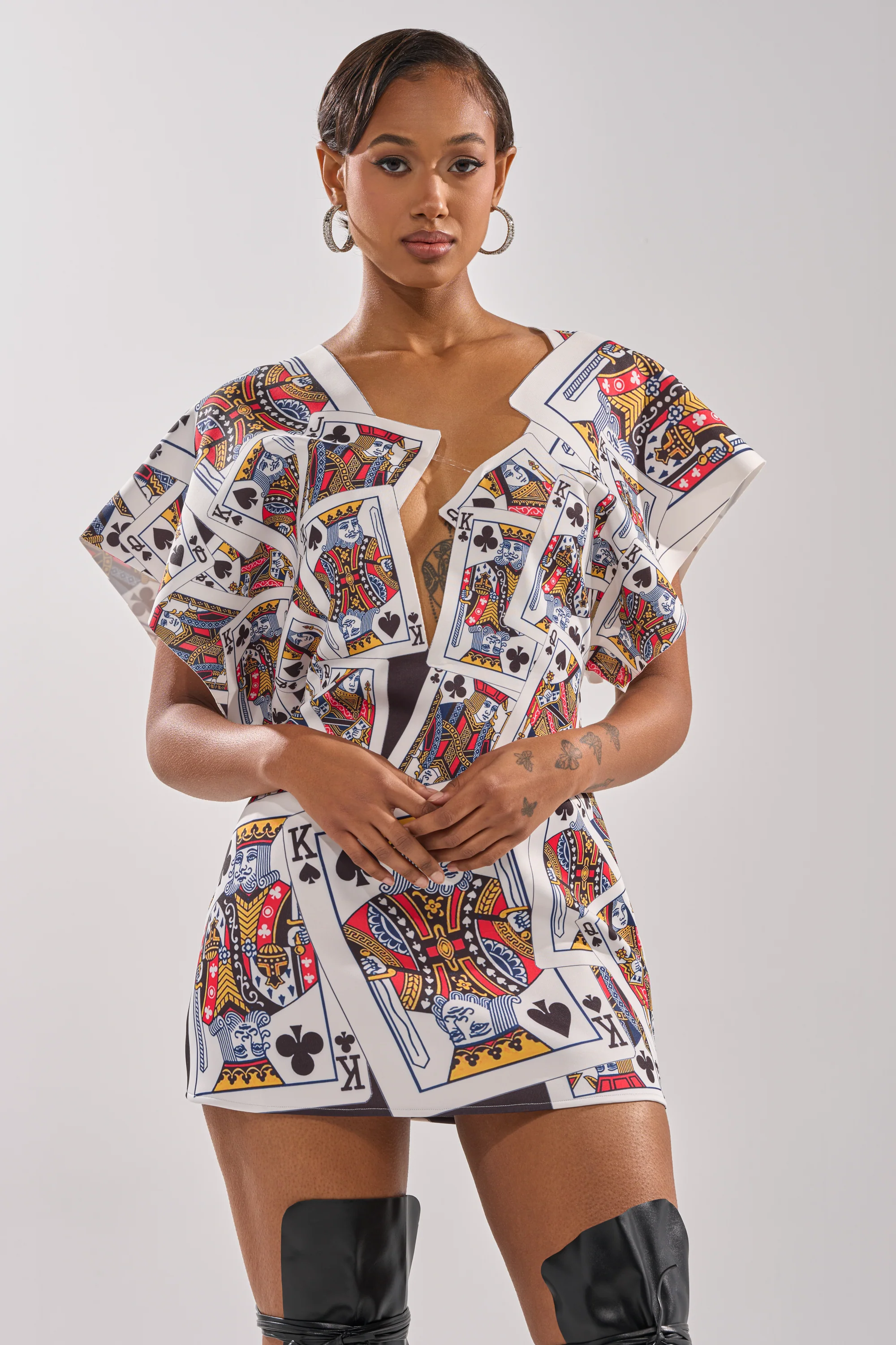 HOUSE OF CARDS MINI DRESS - Akira Store
