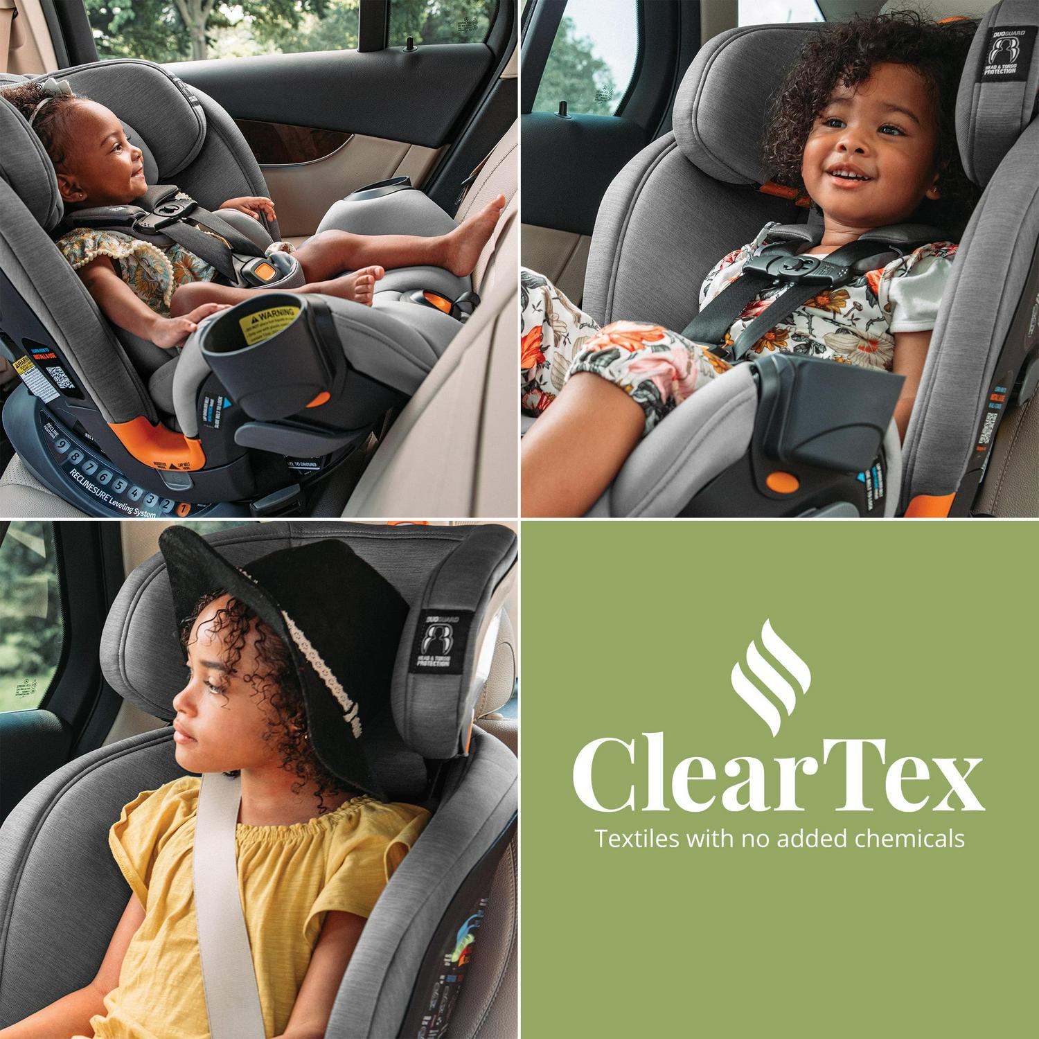 OneFit ClearTex All-in-One Car Seat Slate (Grey). New - Image 2