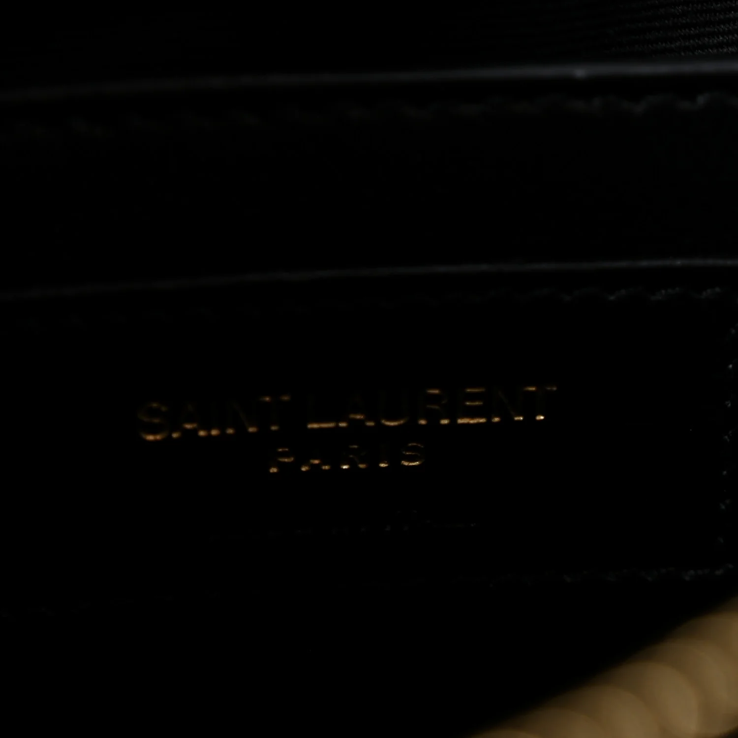 Calfskin Y Quilted Monogram Small Loulou Chain Satchel Black