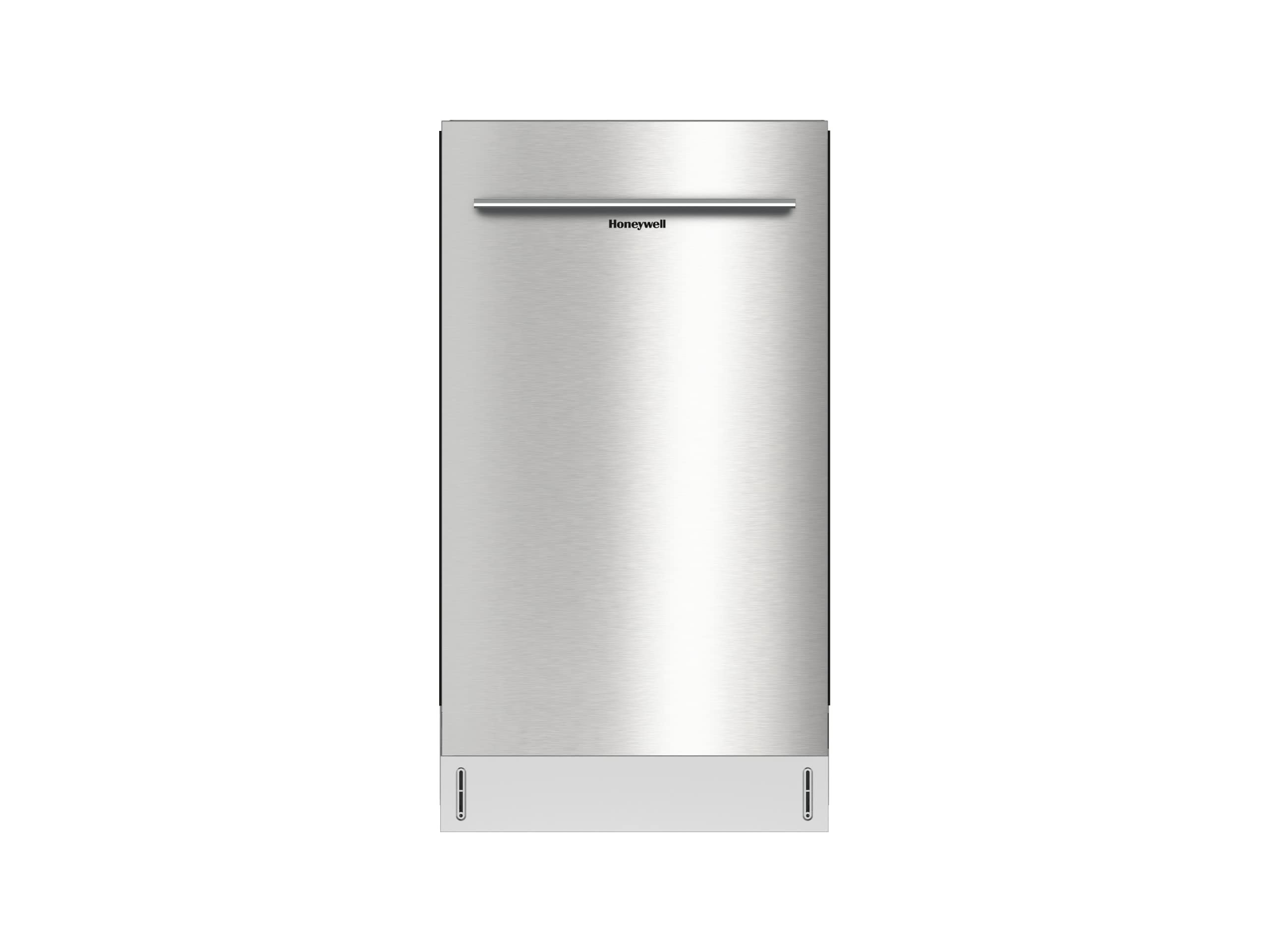 Honeywell 18 inch Dishwasher with 8 Place Settings, 6 Washing Programs, Stainless Steel Tub
