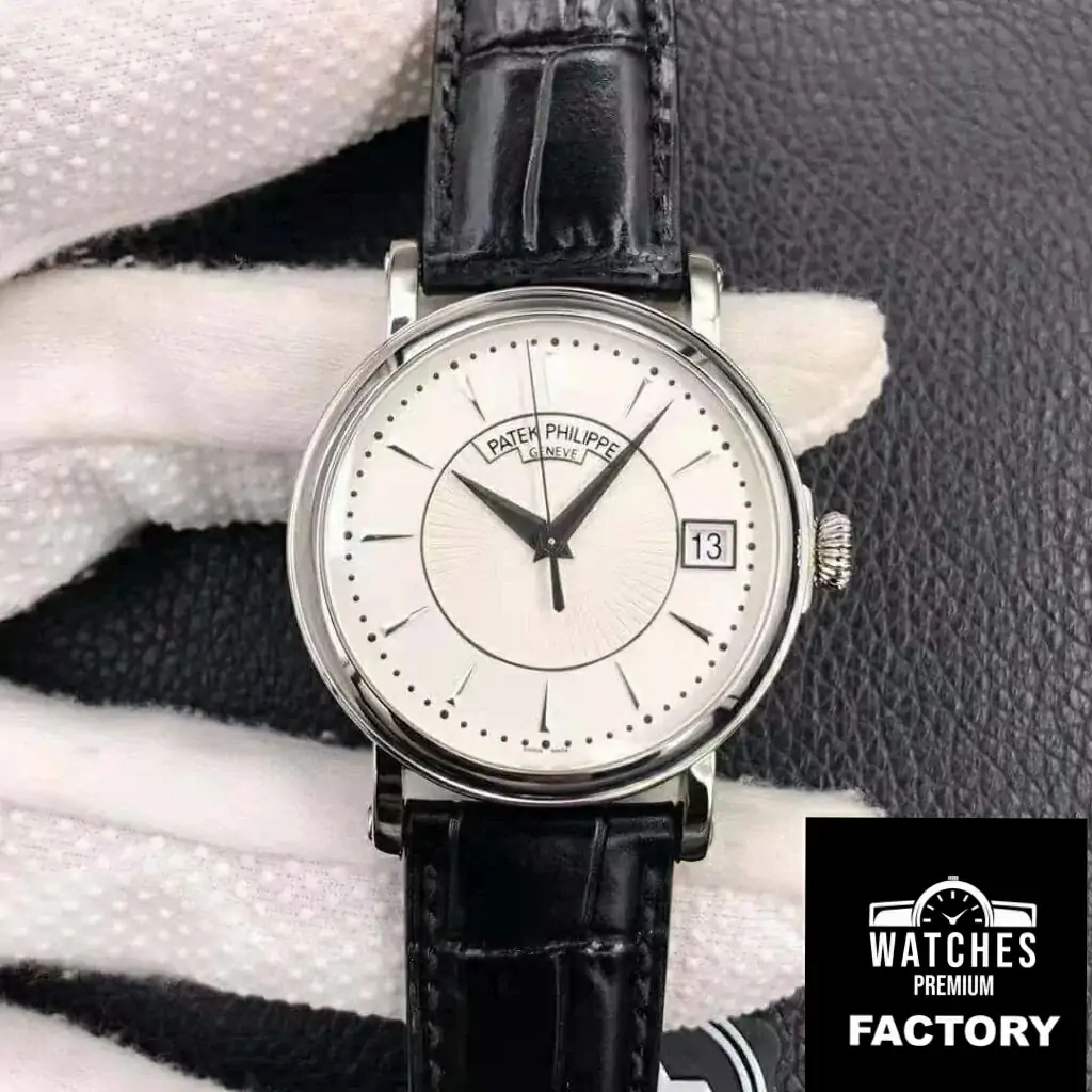 Patek Philippe Calatrava 5153G-010 ZF Factory Black Strap