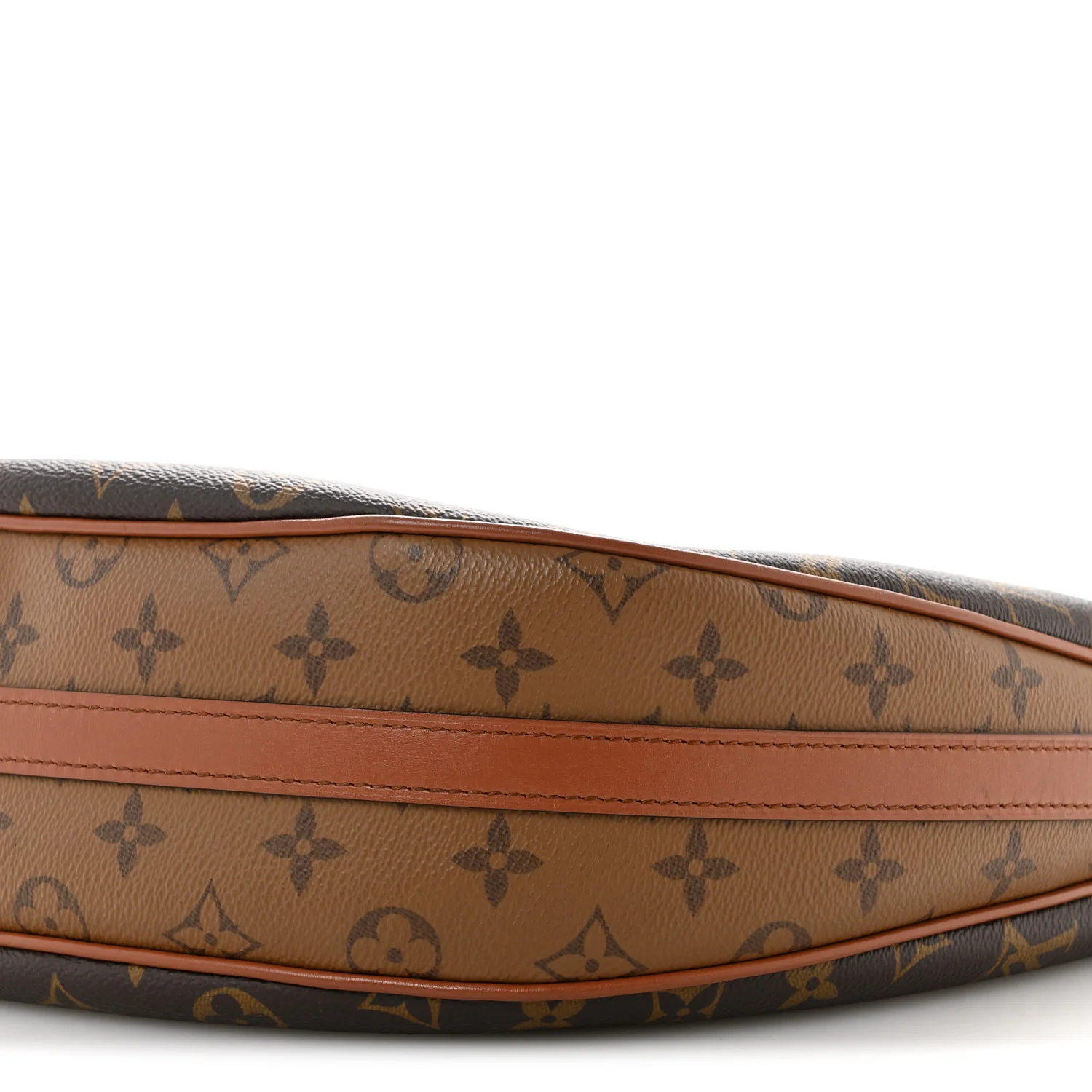 Reverse Monogram Loop Hobo