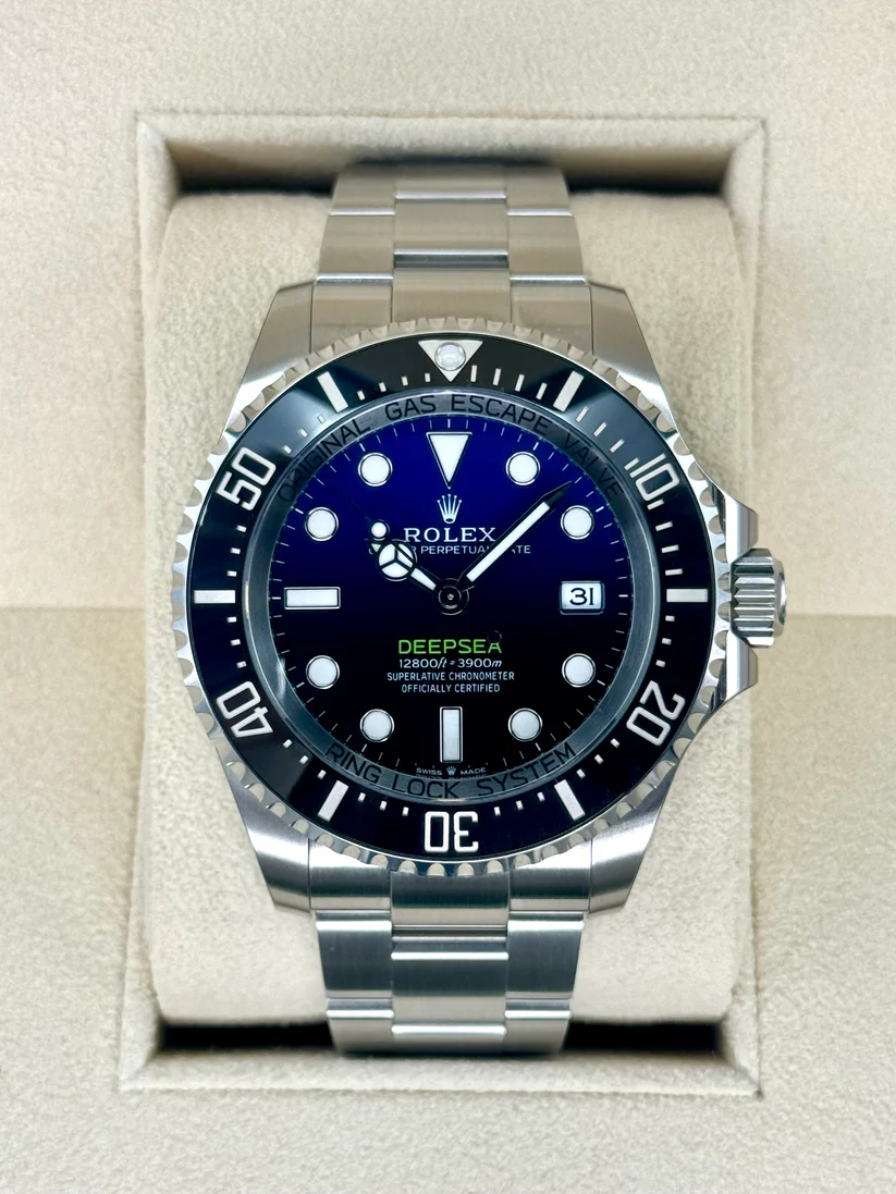 [Super Clone]Rolex Deepsea 44mm Blue/Black Dial 