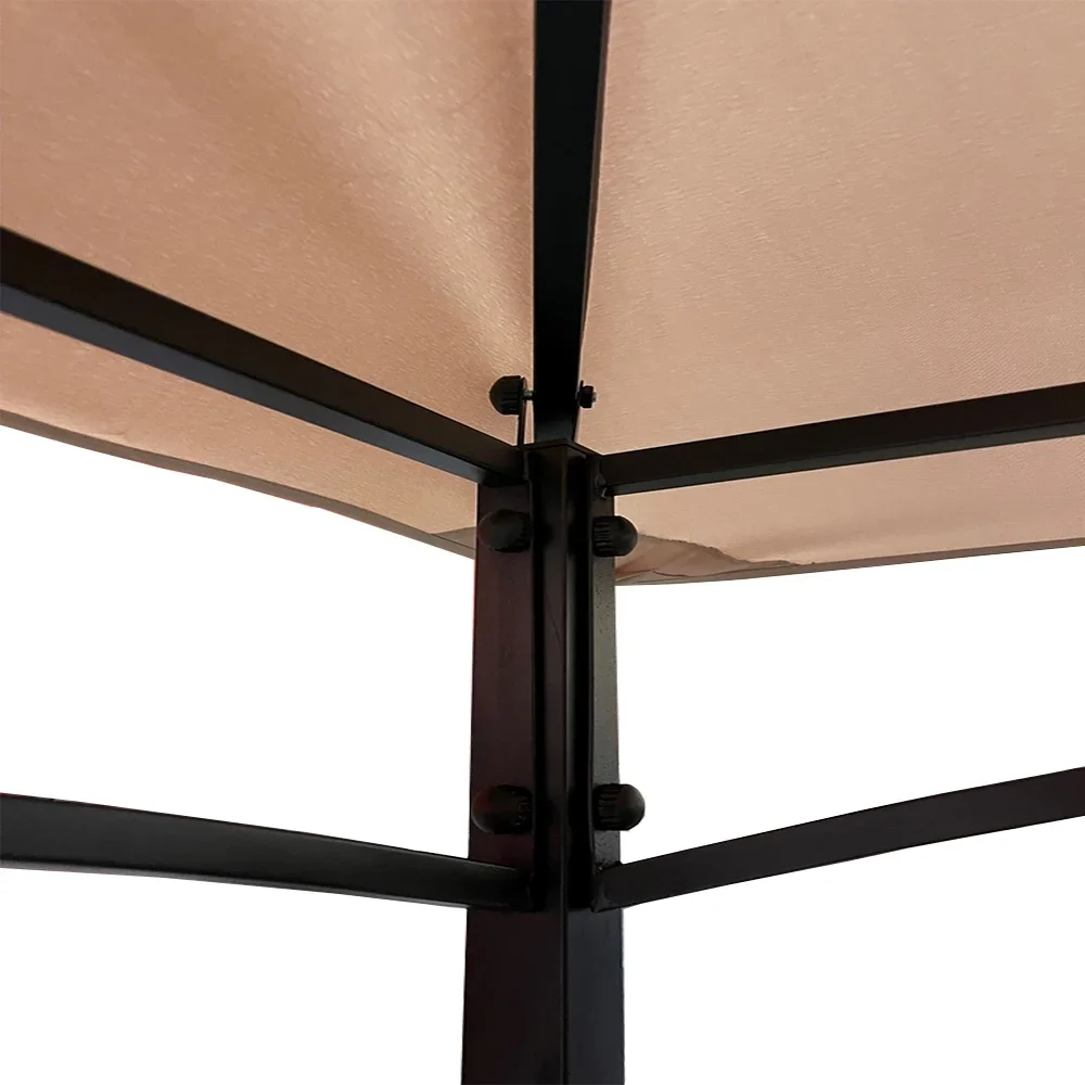 Garden Winds Replacement Canopy Top Cover Compatible with The ABCCanopy Grill Gazebo - Riplock 350
