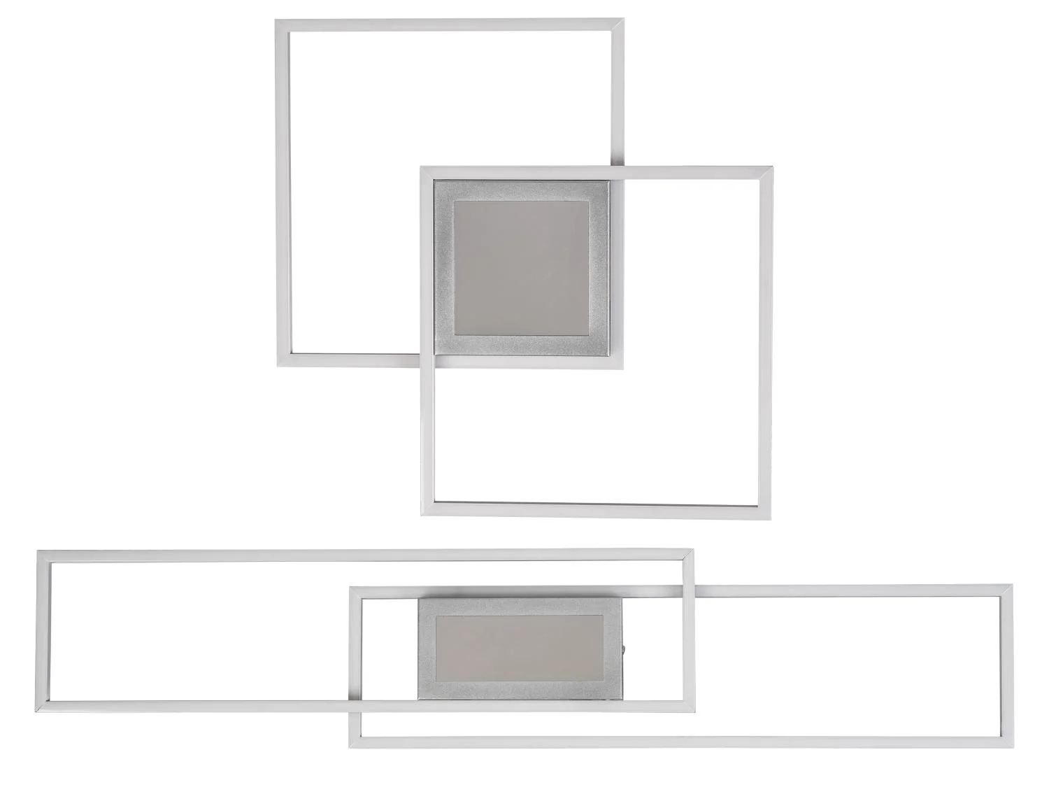 LIVARNO home Plafonnier LED Miroir Infini