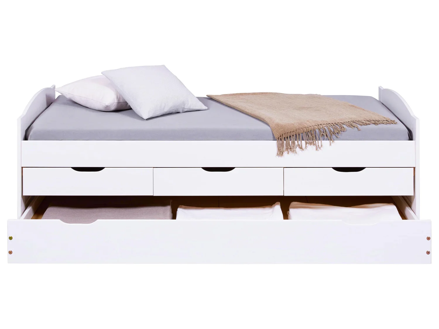 Inter Link Lit banquette 3 tiroirs, 205 x 63 x 96 cm