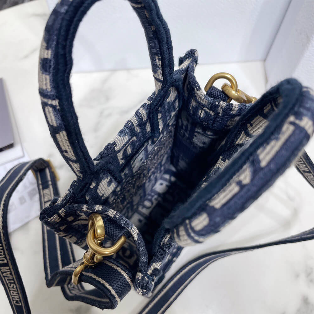 MINI DIOR BOOK TOTE PHONE BAG