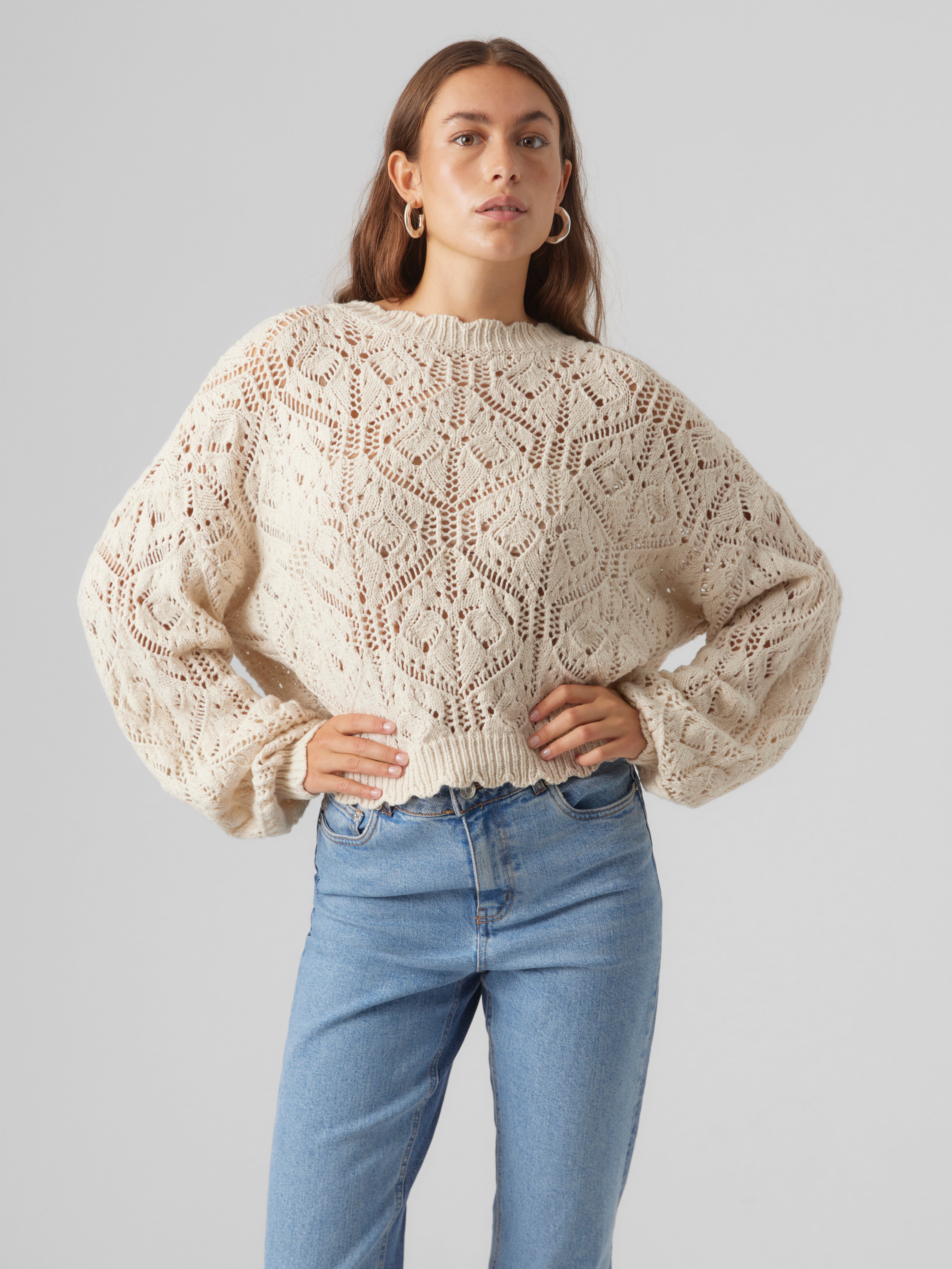 VERO MODA® VMFIOLA Knitted pullover