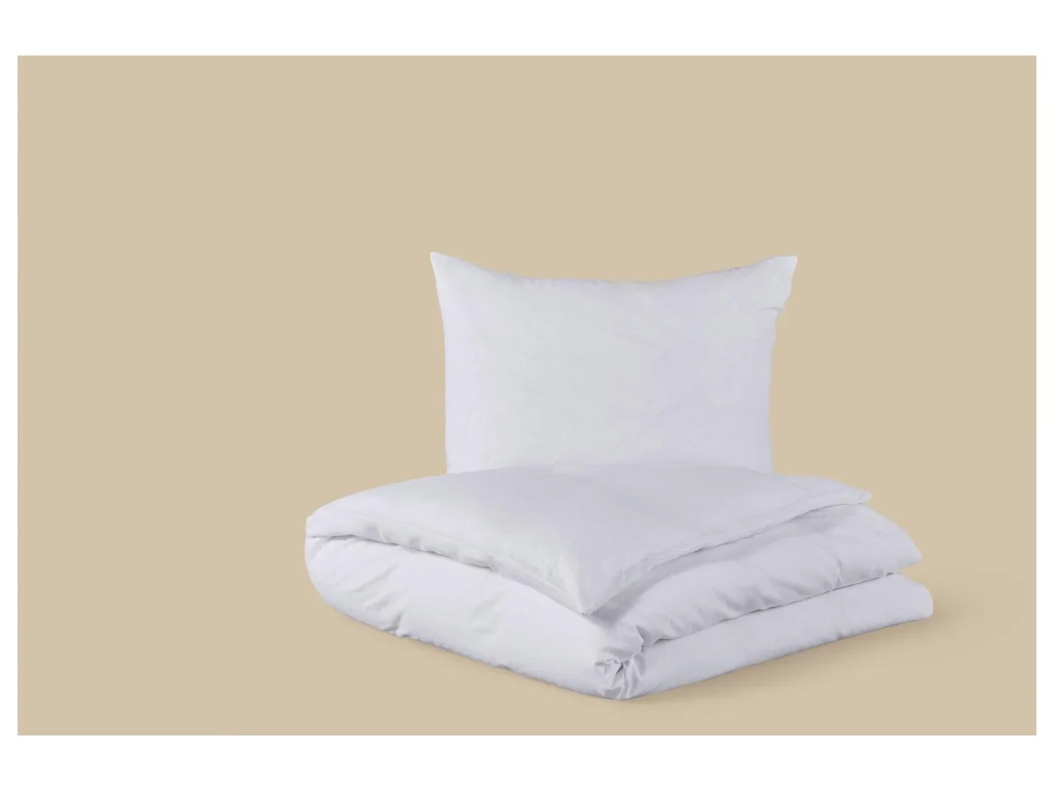 LIVARNO Parure de lit Premium en coton et lin, 140 x 200 cm