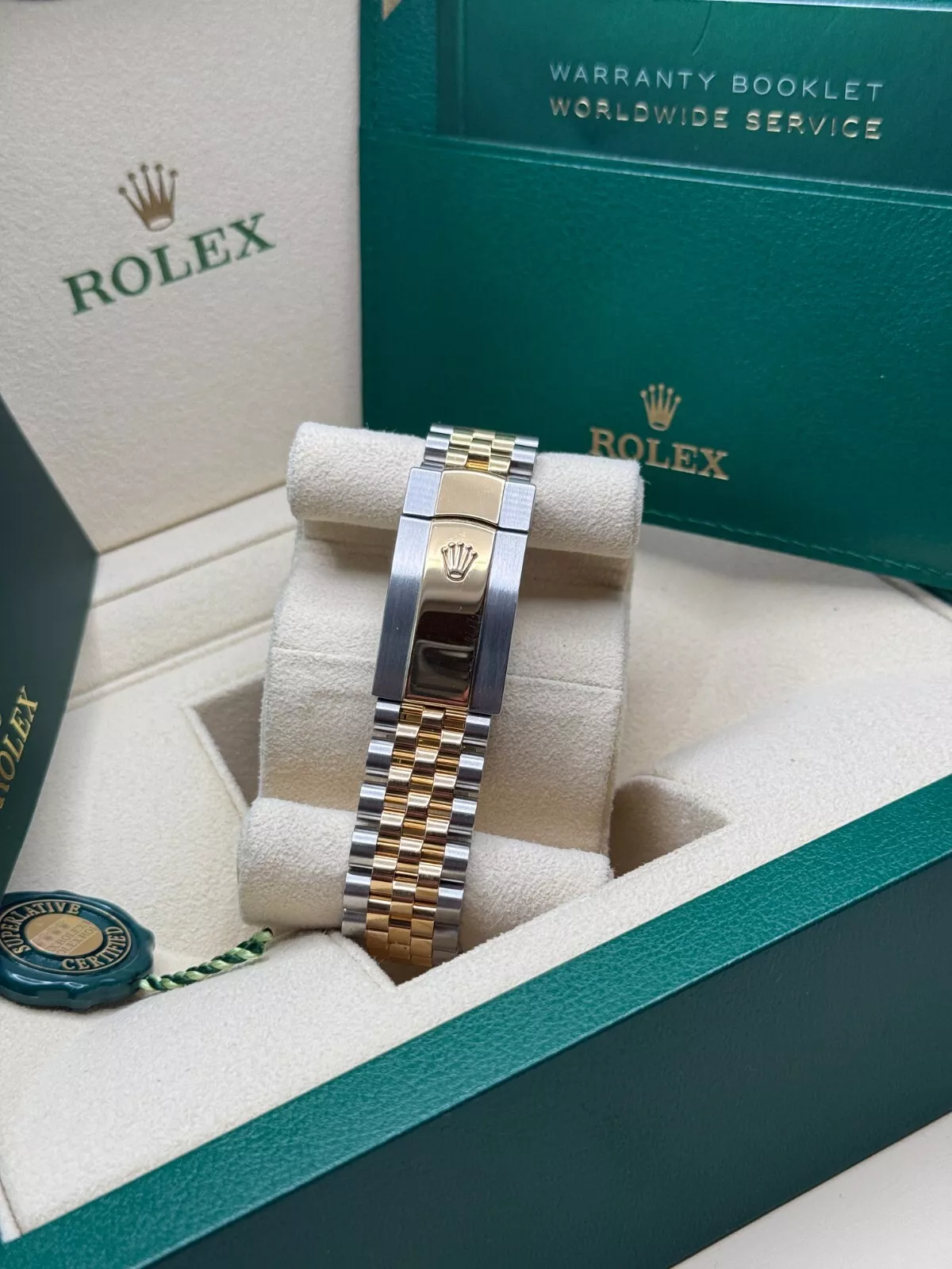 [Super Clone]RLX  Datejust 36mm 126233-0019 White Index Dial Two-Tone Jubilee Bracelet Watch
