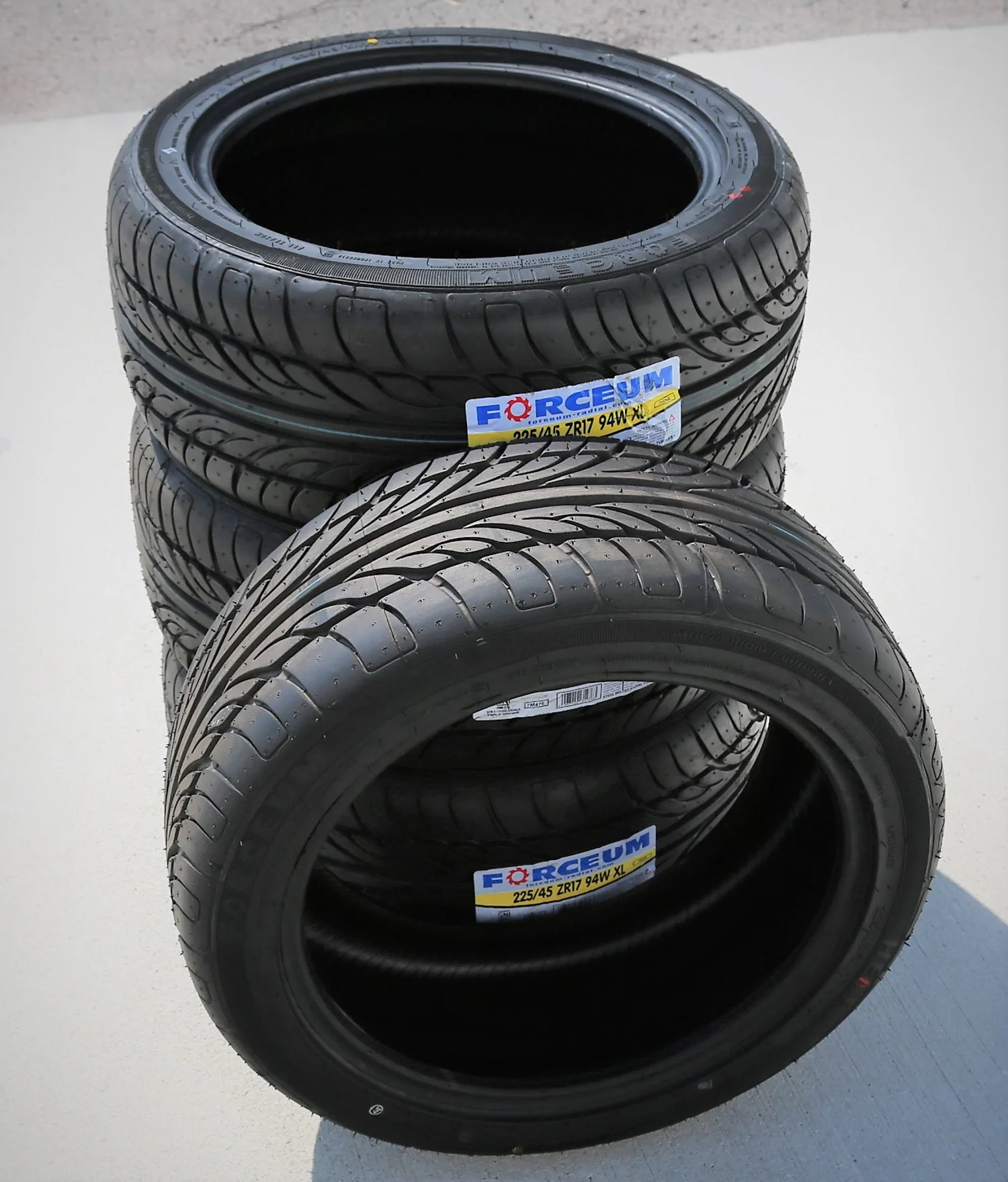 Set of 4 (FOUR) Hena 225/45R17 ZR 94W XL A/S High Performance Tires Fits: 2017-19 Chevrolet Cruze Diesel, 2021 Toyota Corolla S - Image 8