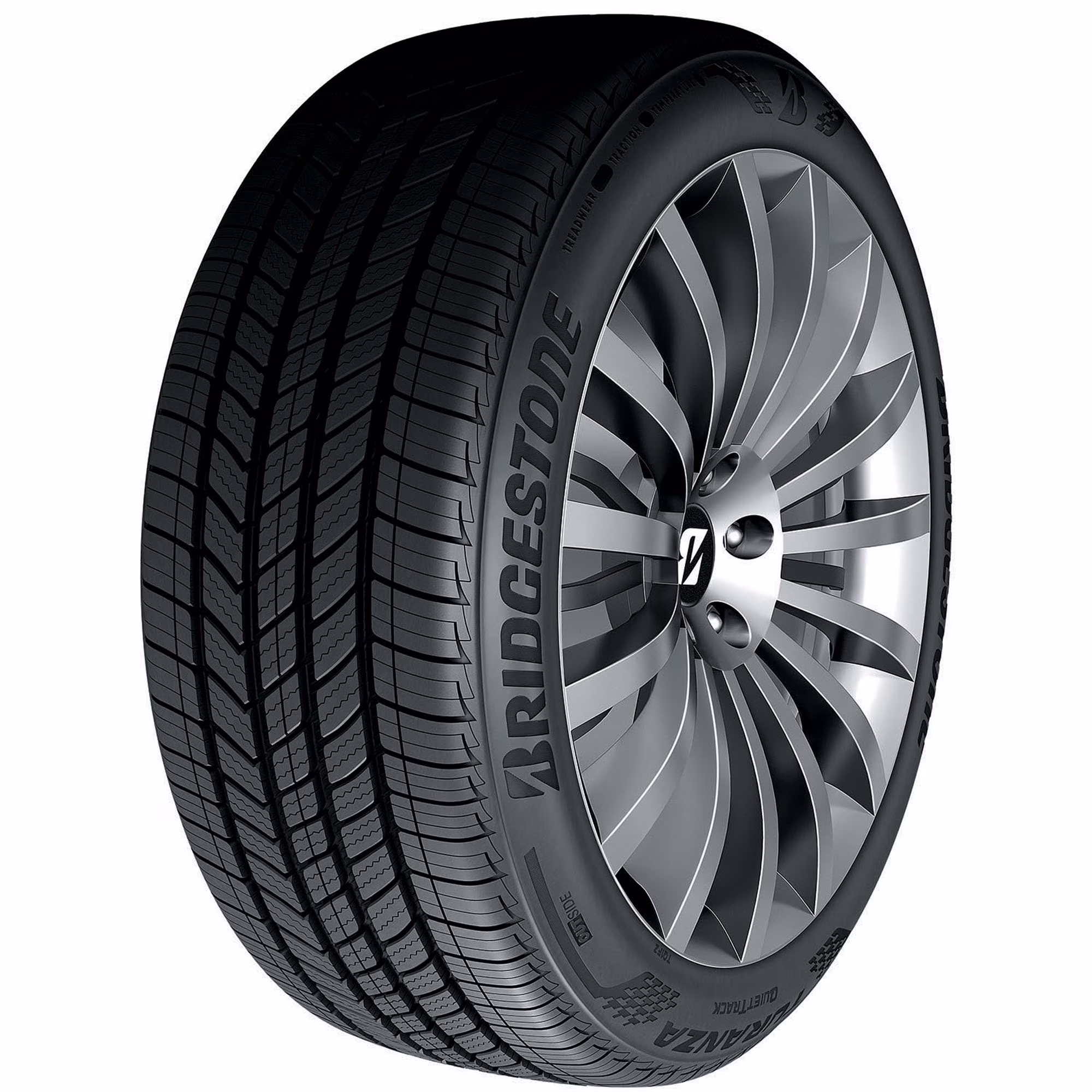 Bridgestone Turanza Quiettrack All-Season 225/45R17 91V Passenger Tire