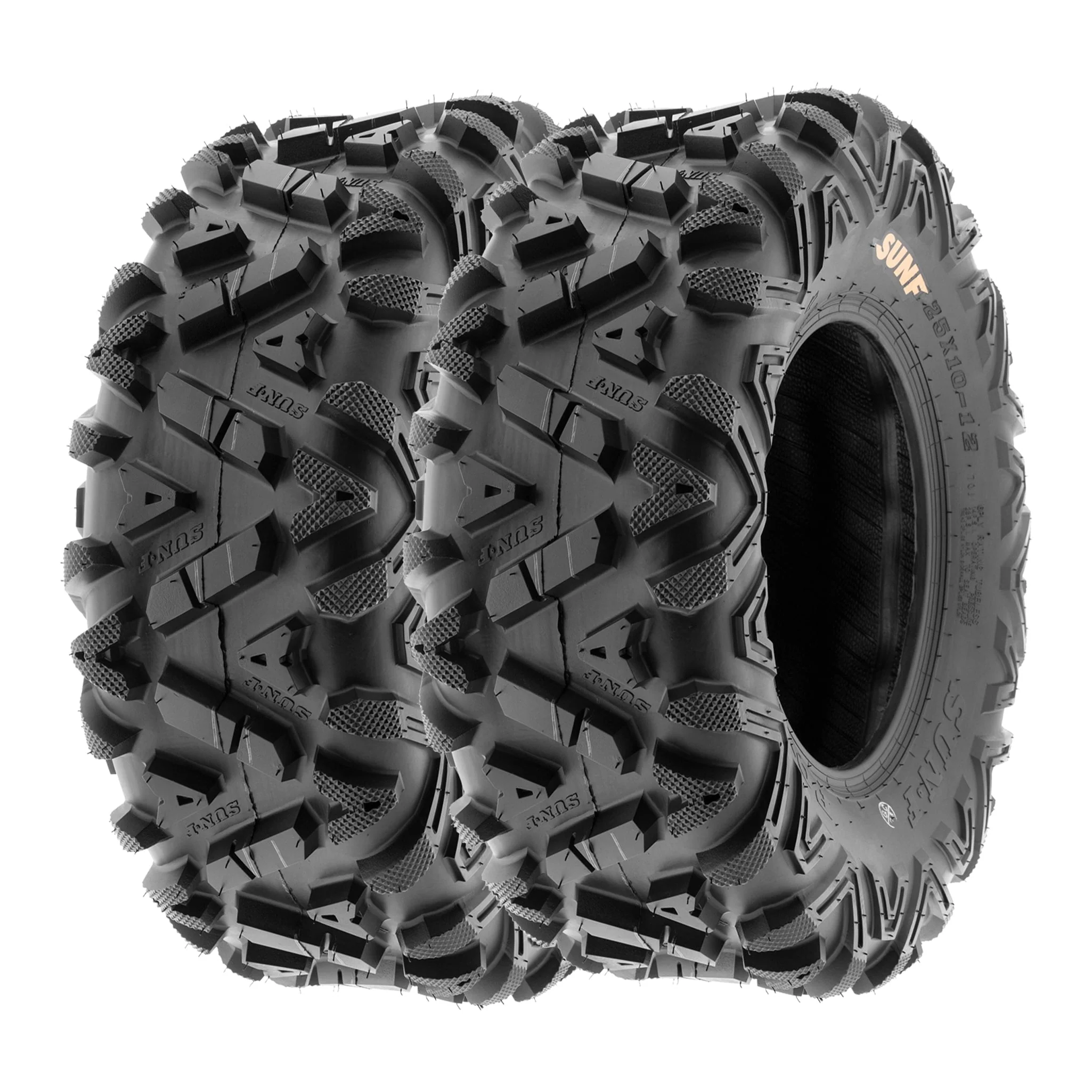 Sunf All-Terrain ATV UTV Tires 26x9 - 12 26x9x12 6 PR A033 (Pair of 2)
