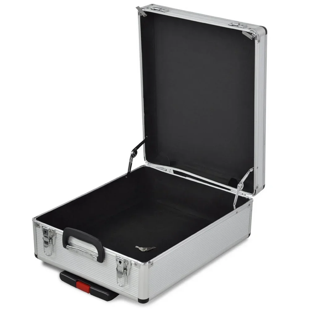 Tool Box with Tools 799pcs Household Tool Set with Aluminum Trolley Case, Auto Repair Tool Kit Toolbox and Wheels
