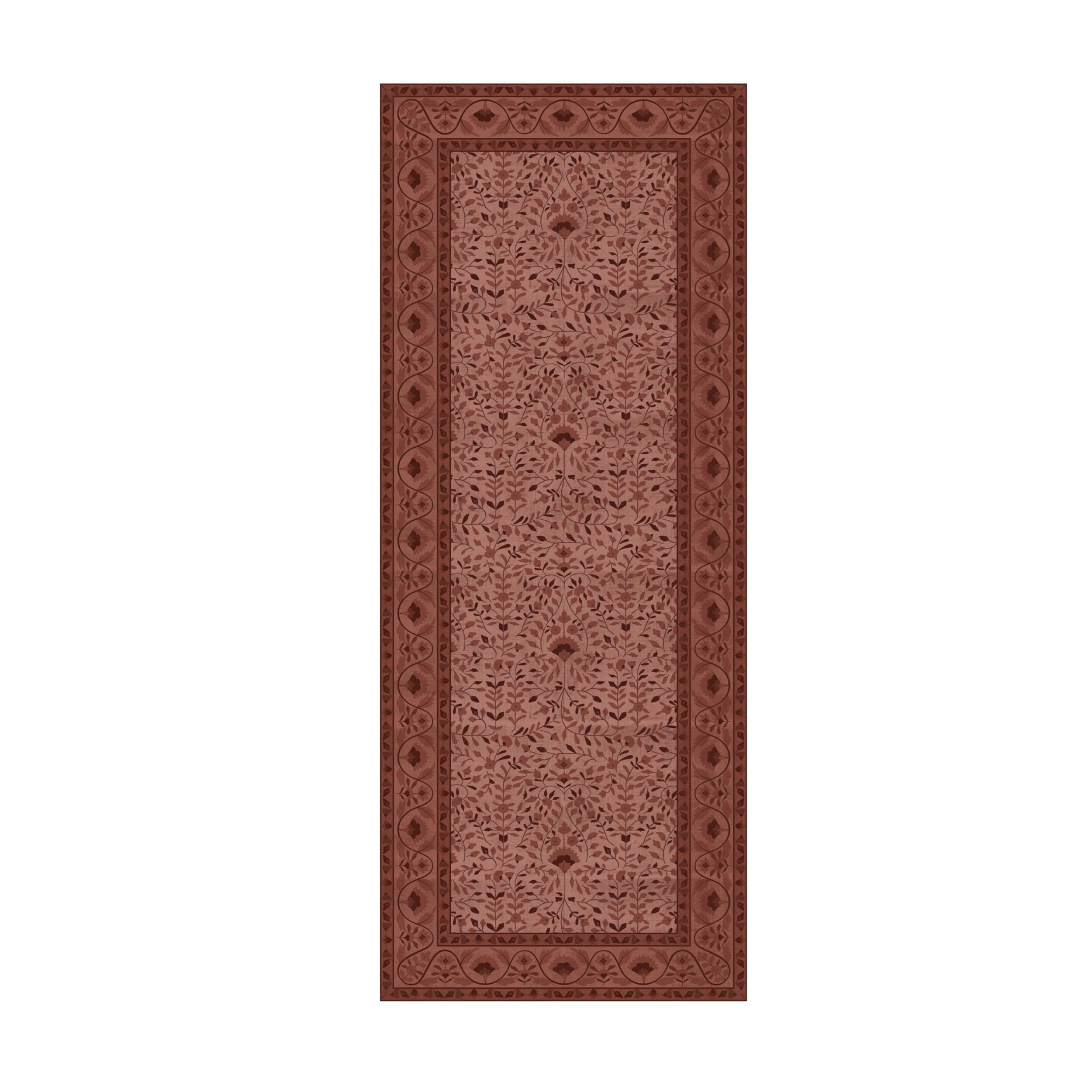 Roselle Silky Soft Washable Runner Sangria 80x200cm