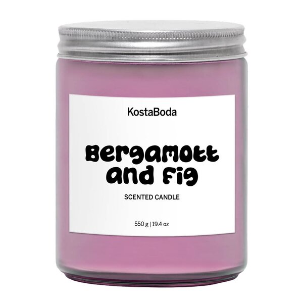 Mind duftlys 13 cm Bergamott & Fig