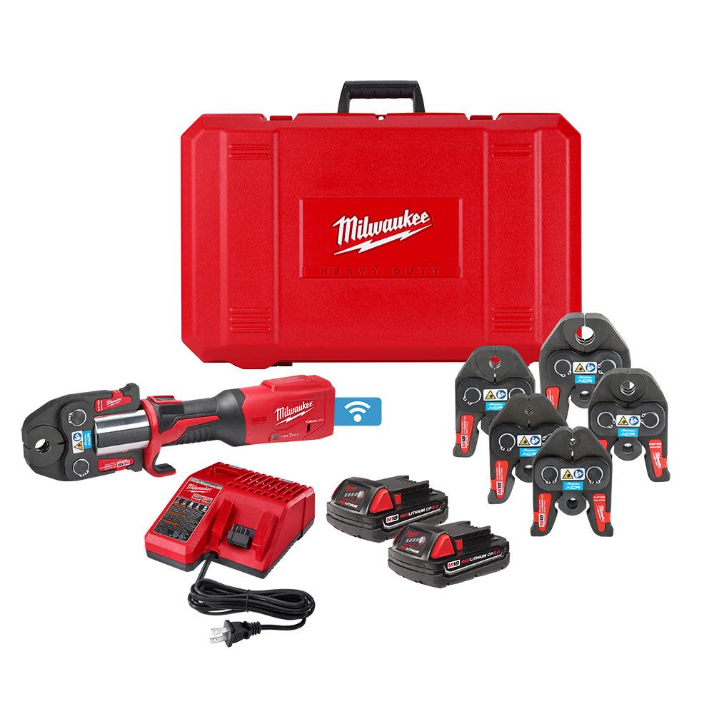 Outil de presse Milwaukee M18 FORCE LOGIC avec ONE-KEY et 1/2