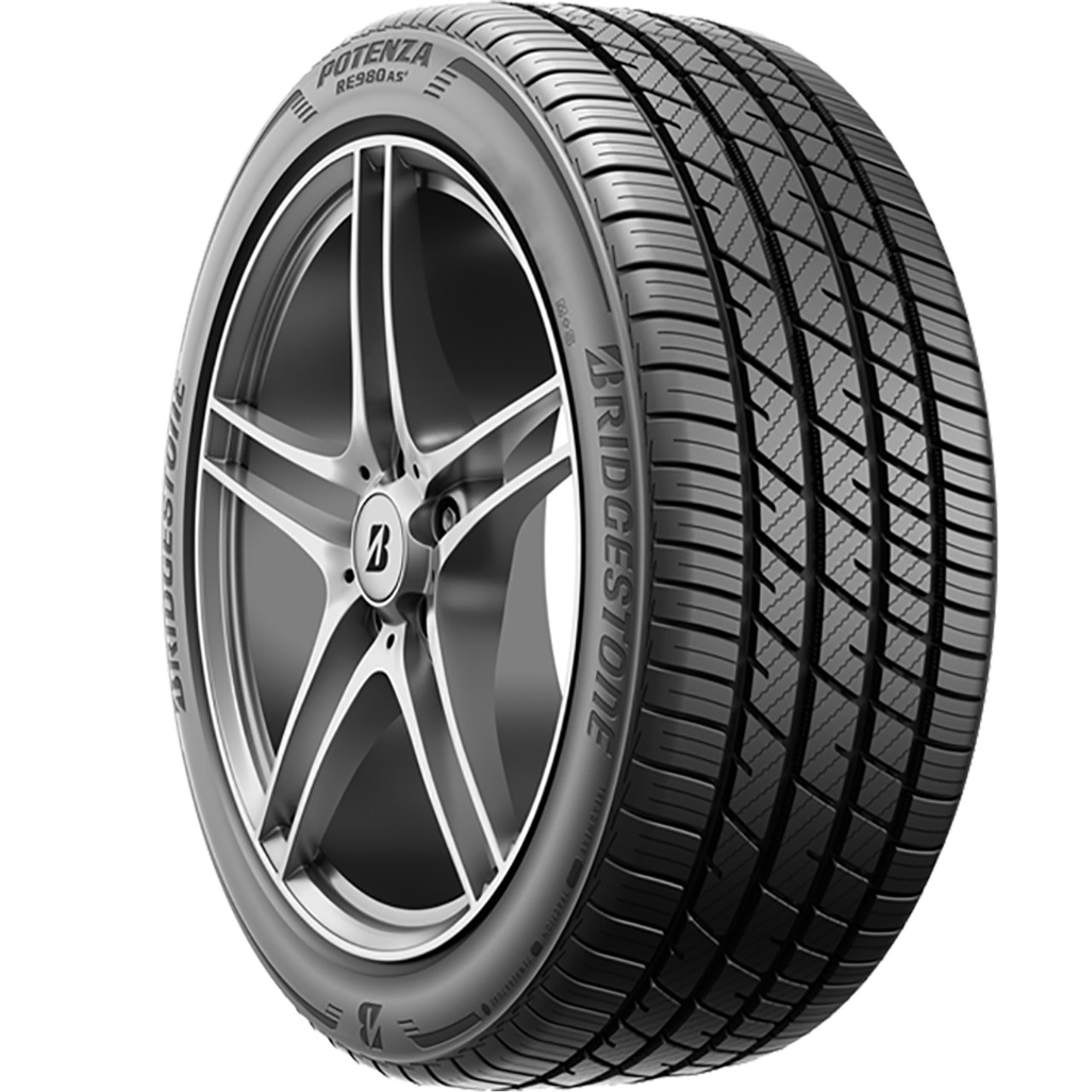 Bridgestone Potenza RE980AS+ Performance 215/45R17 91W XL Passenger Tire