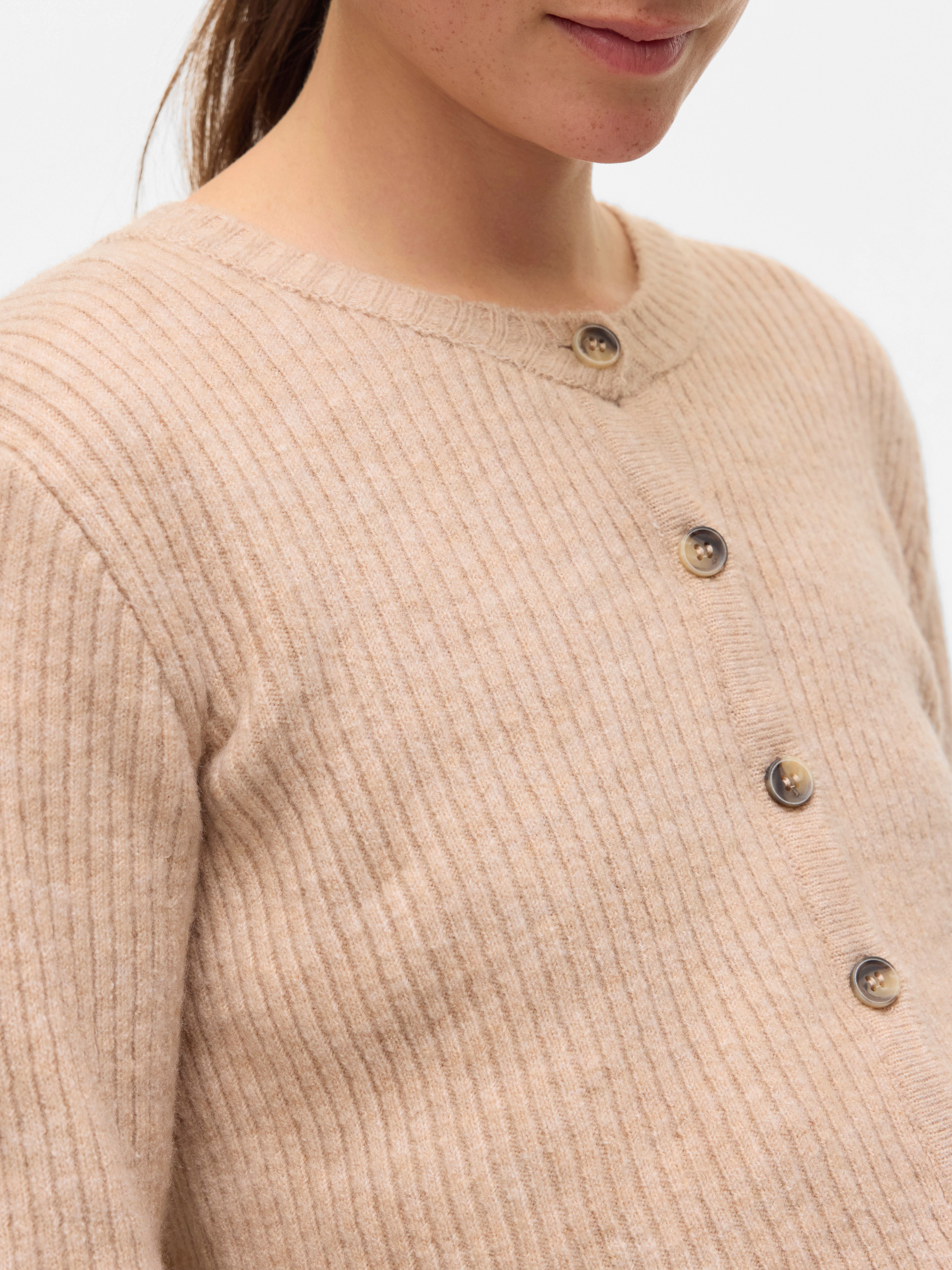 VERO MODA® Regular Fit Round Neck Knit Cardigan