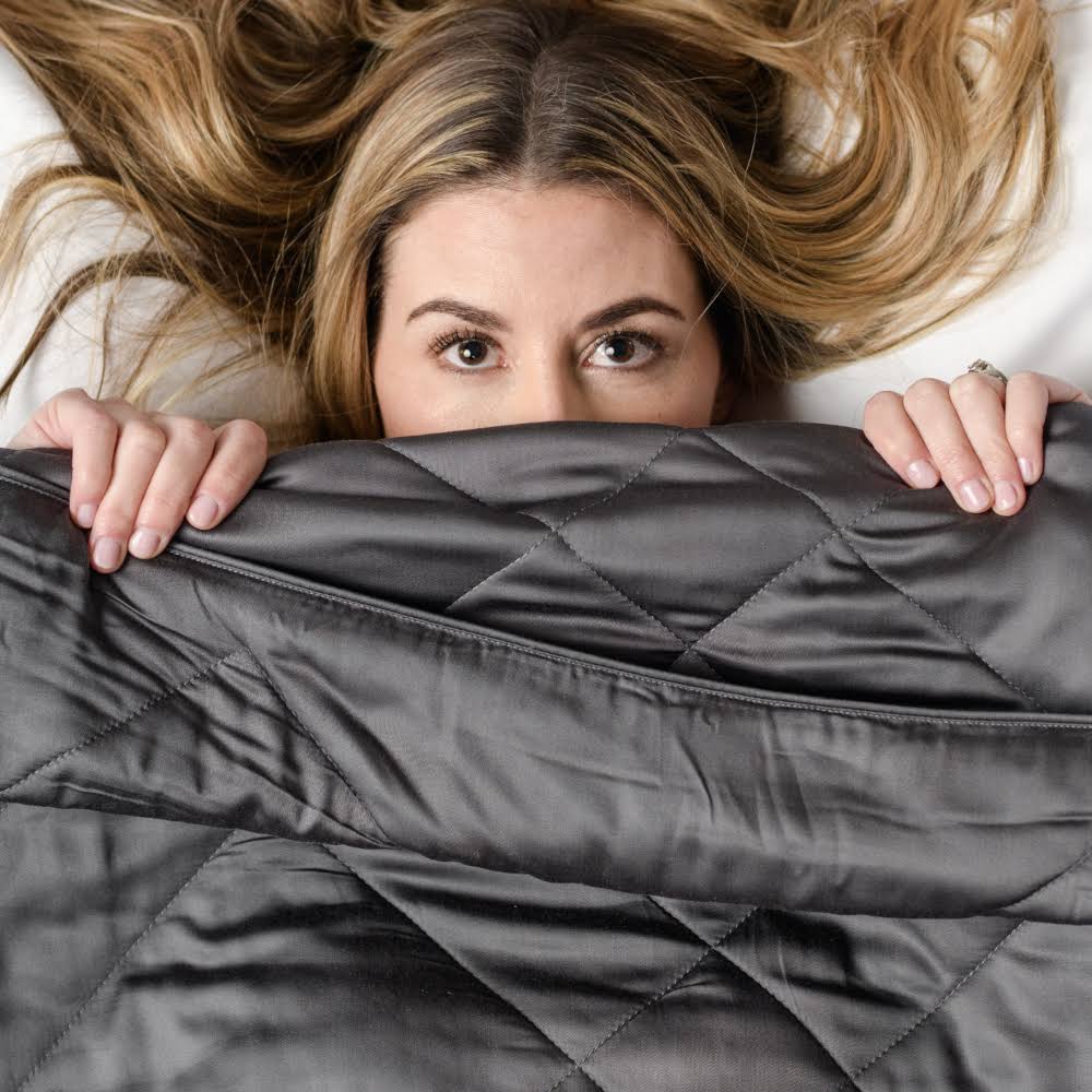 Luxury Cooling Blanket (Queen) | Airy & Breathable | Best Blanket for Hot Sleepers | 100% Viscose from Bamboo | Grey | LUXOME