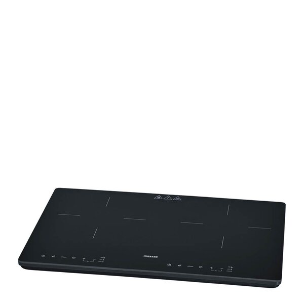 Induksjonskoketopp dobbel KP1033 3400W svart