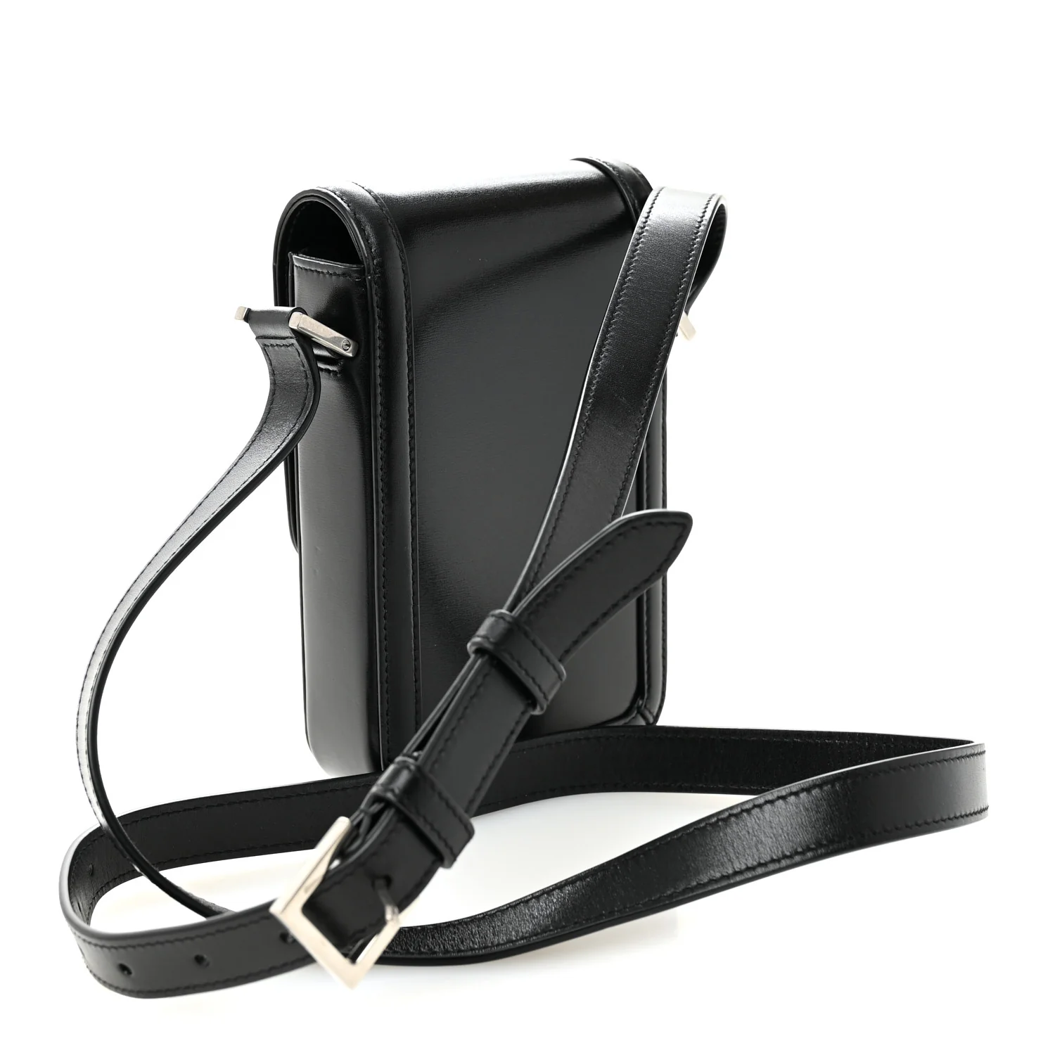 Smooth Calfskin Mini Solferino Satchel Black