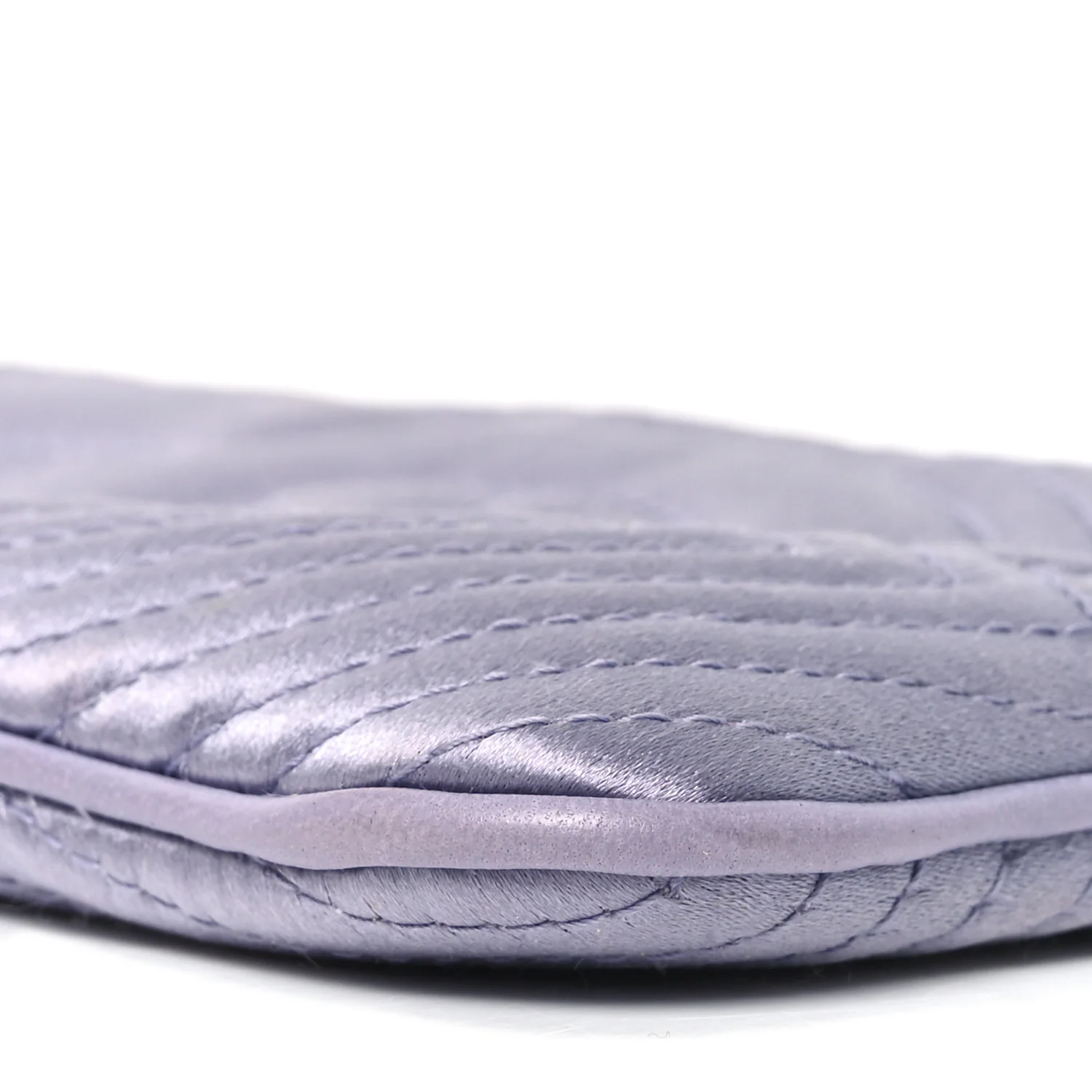 Satin Camellia Evening Bag Light Purple