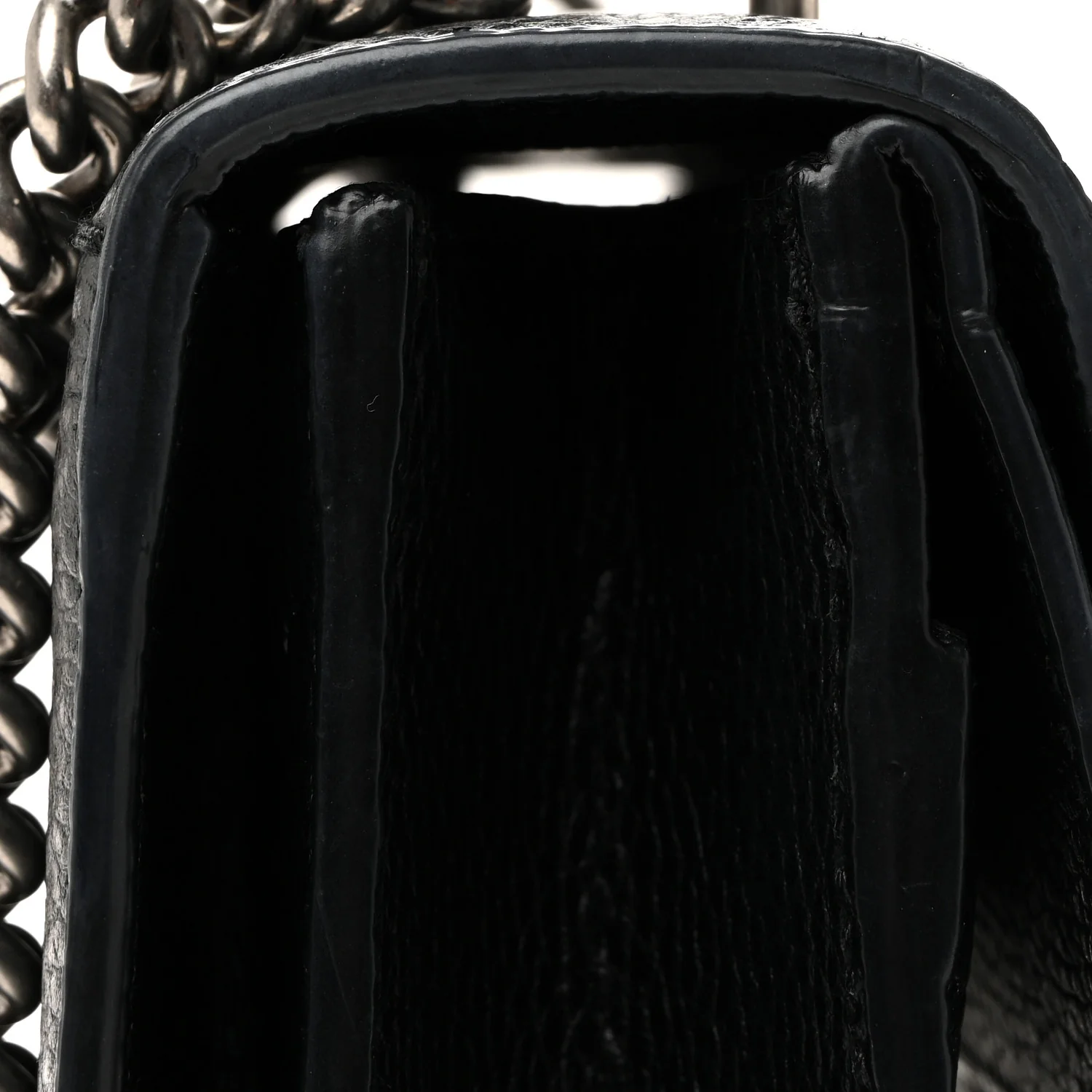 Pebbled Calfskin Small Dionysus Shoulder Bag Black