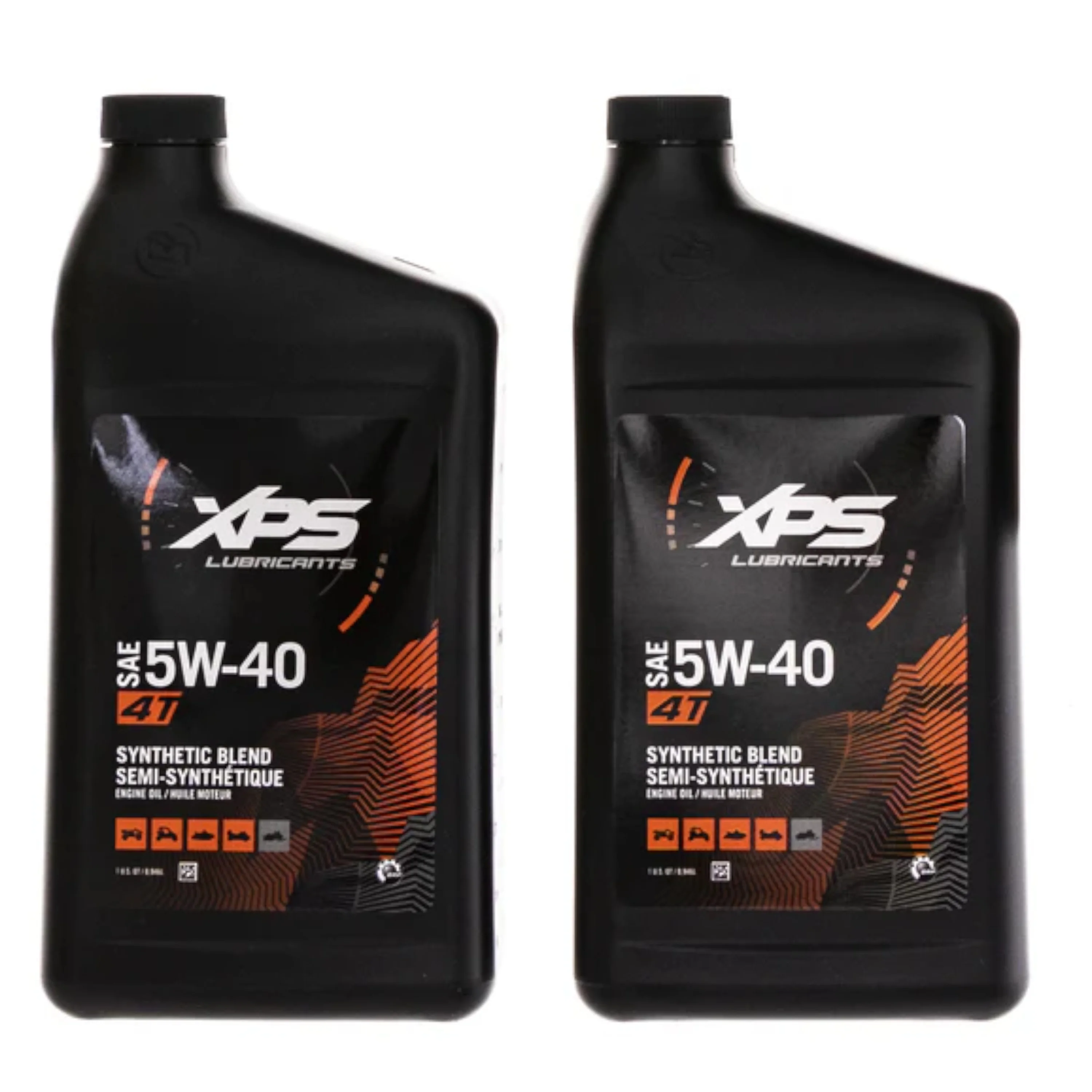 Can - Am New OEM 4T 5W - 40 Synthetic Blend Oil Change Kit, Rotax 450 Cc, 9779256