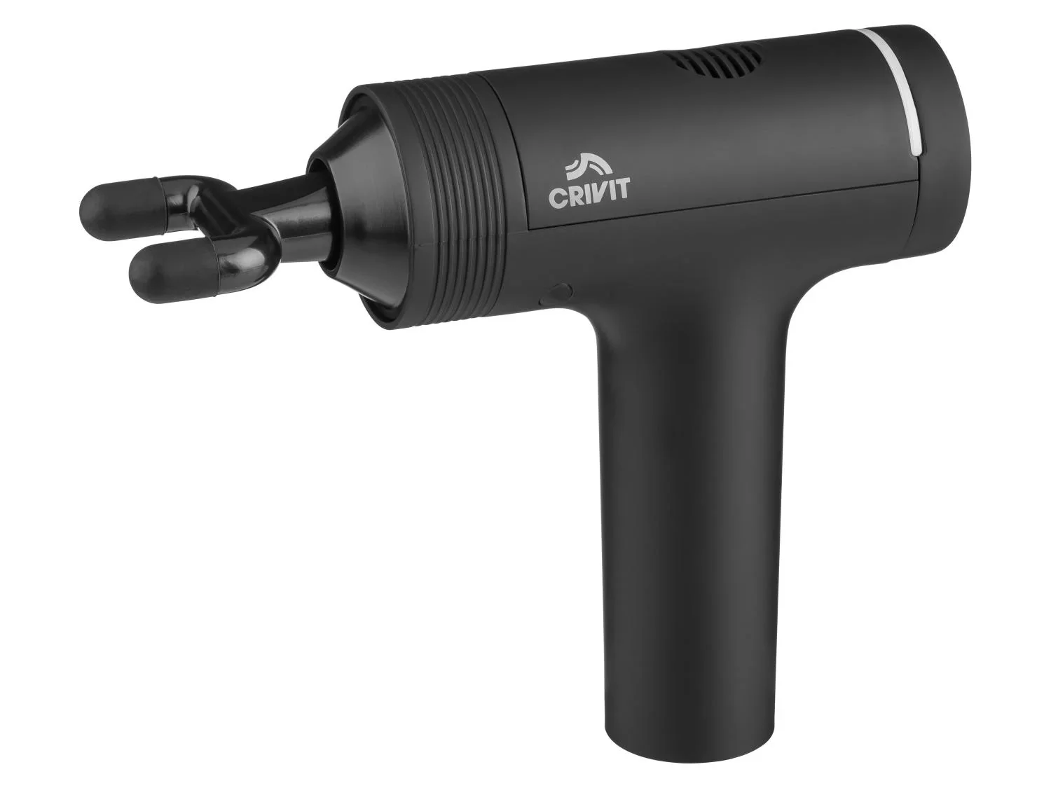 CRIVIT Pistolet de massage Premium CMGB B2, 5 ttes, 10 vitesses