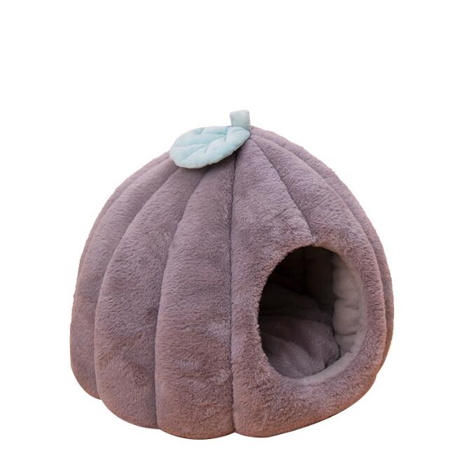 Cute Funncy Cat Beds Furniture Pet House Dog Puppy Pumpkin Cat Houses