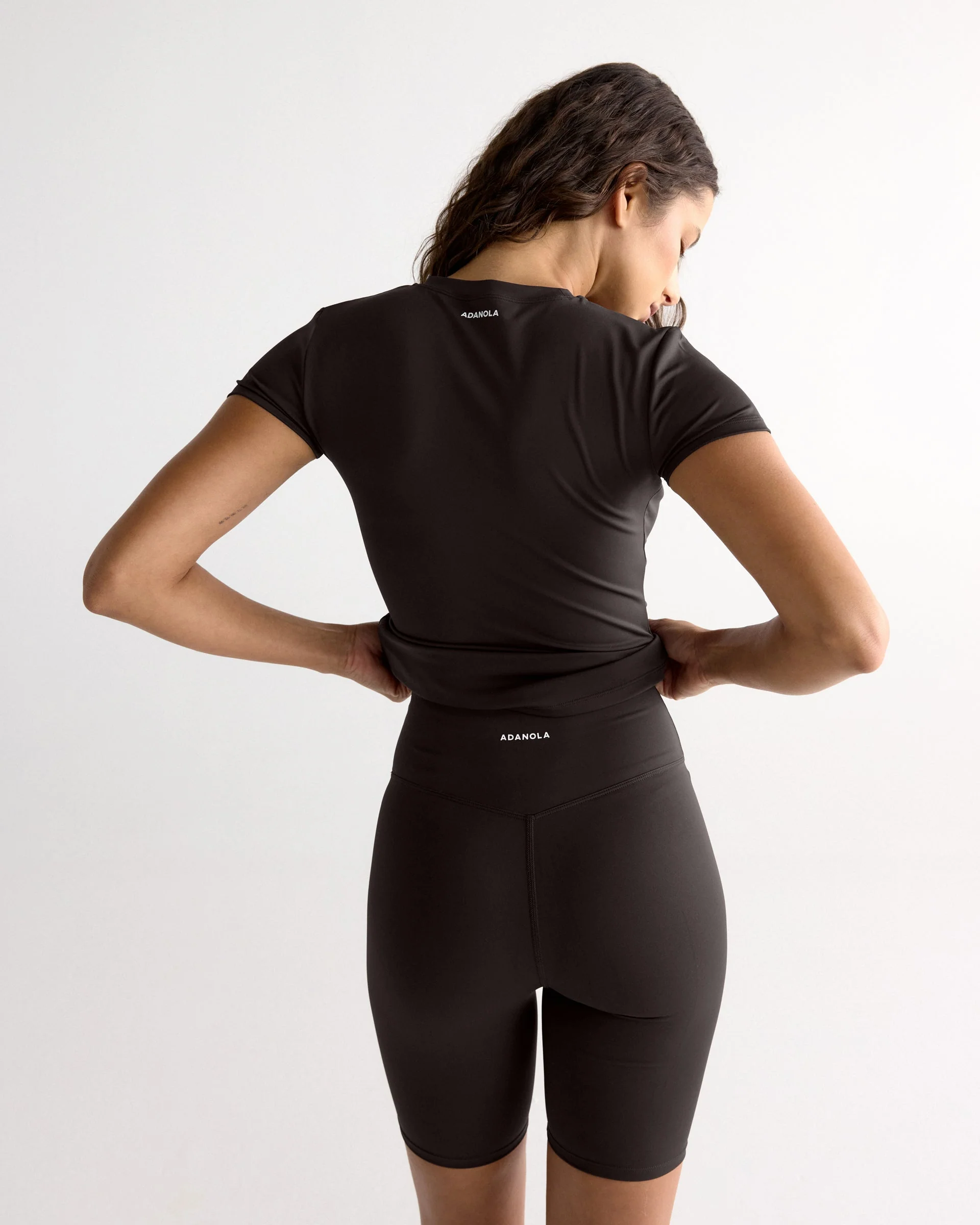 Ultimate Short Sleeve Top - Coffee Bean